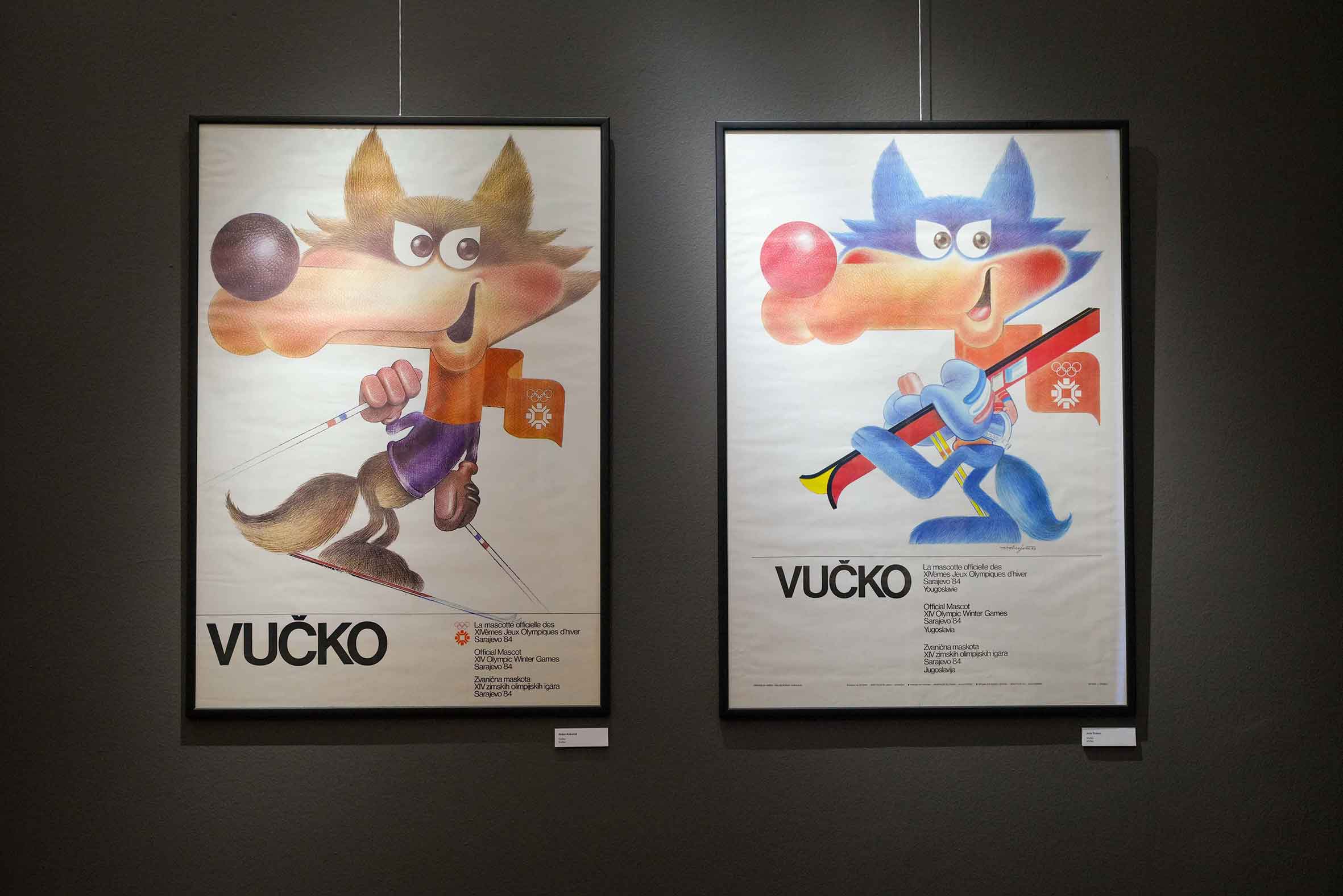 Otvorena je izložba plakata Olimpijskih igara u Sarajevu: 40 godina posle. Muzej primenjene umetnosti, MPU