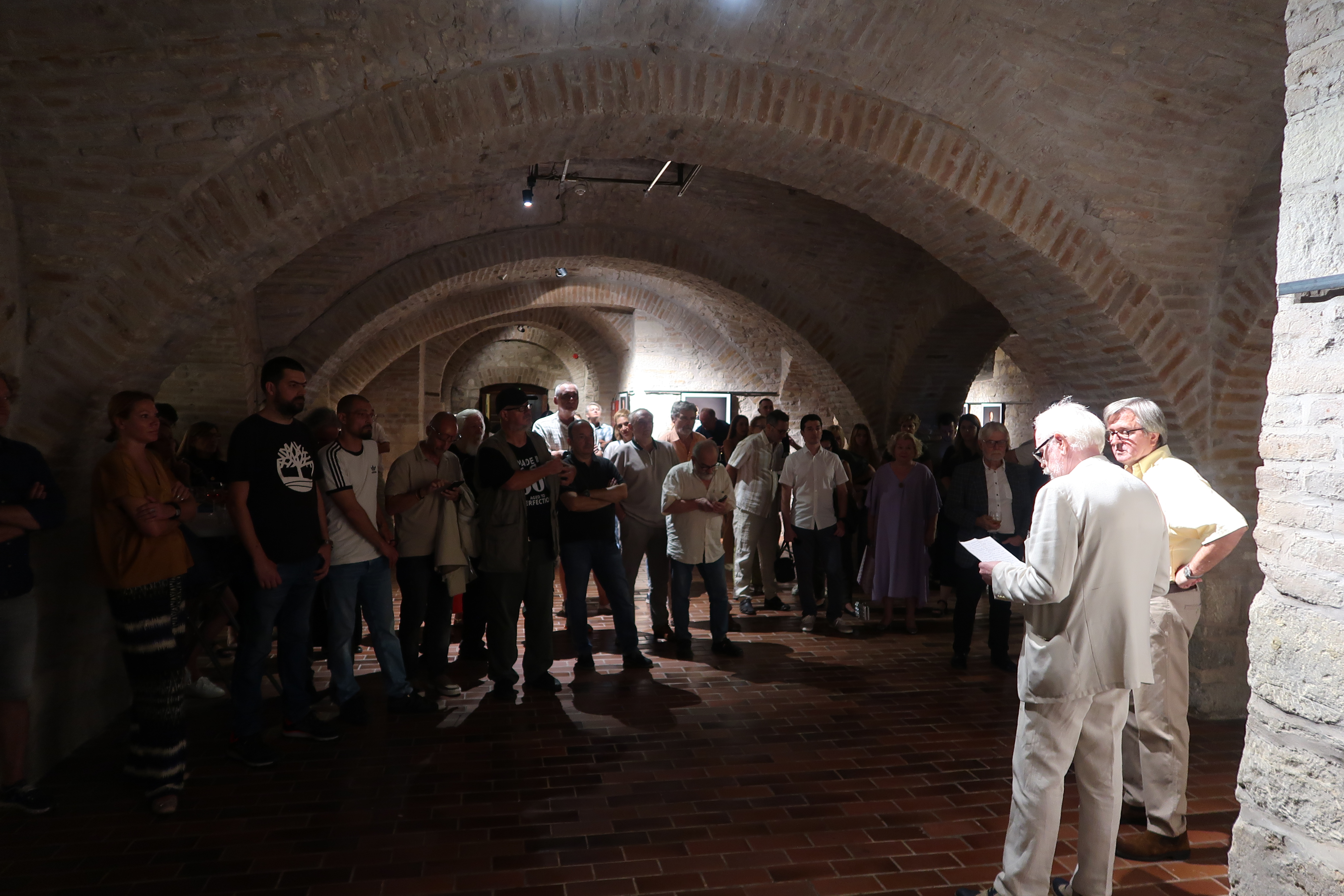 Beograd 12.09.2024. Otvaranje izložbe fotografija Zorana Raševića Raša, "Fotografije koje se pamte"