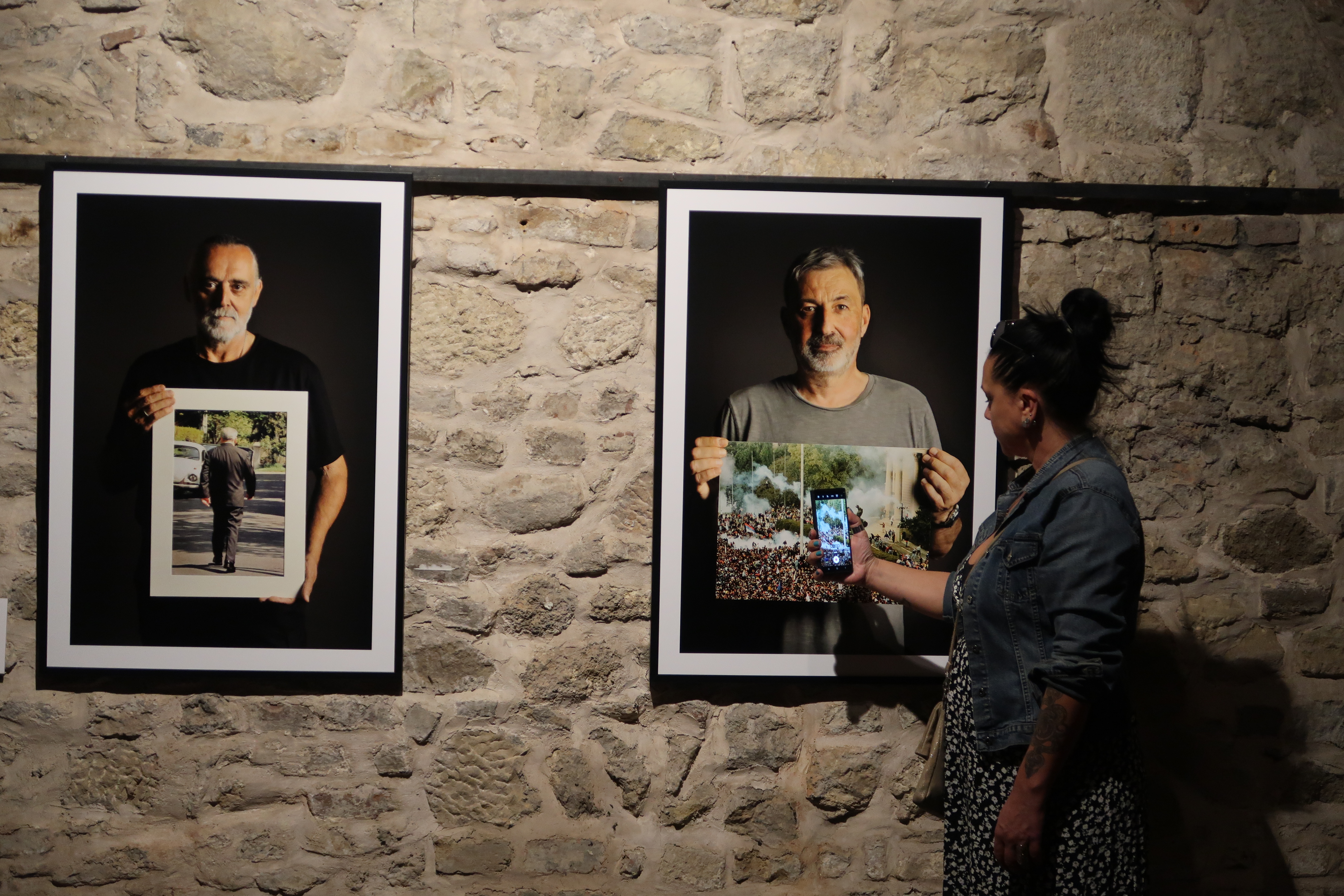 Beograd 12.09.2024. Otvaranje izložbe fotografija Zorana Raševića Raša, "Fotografije koje se pamte"