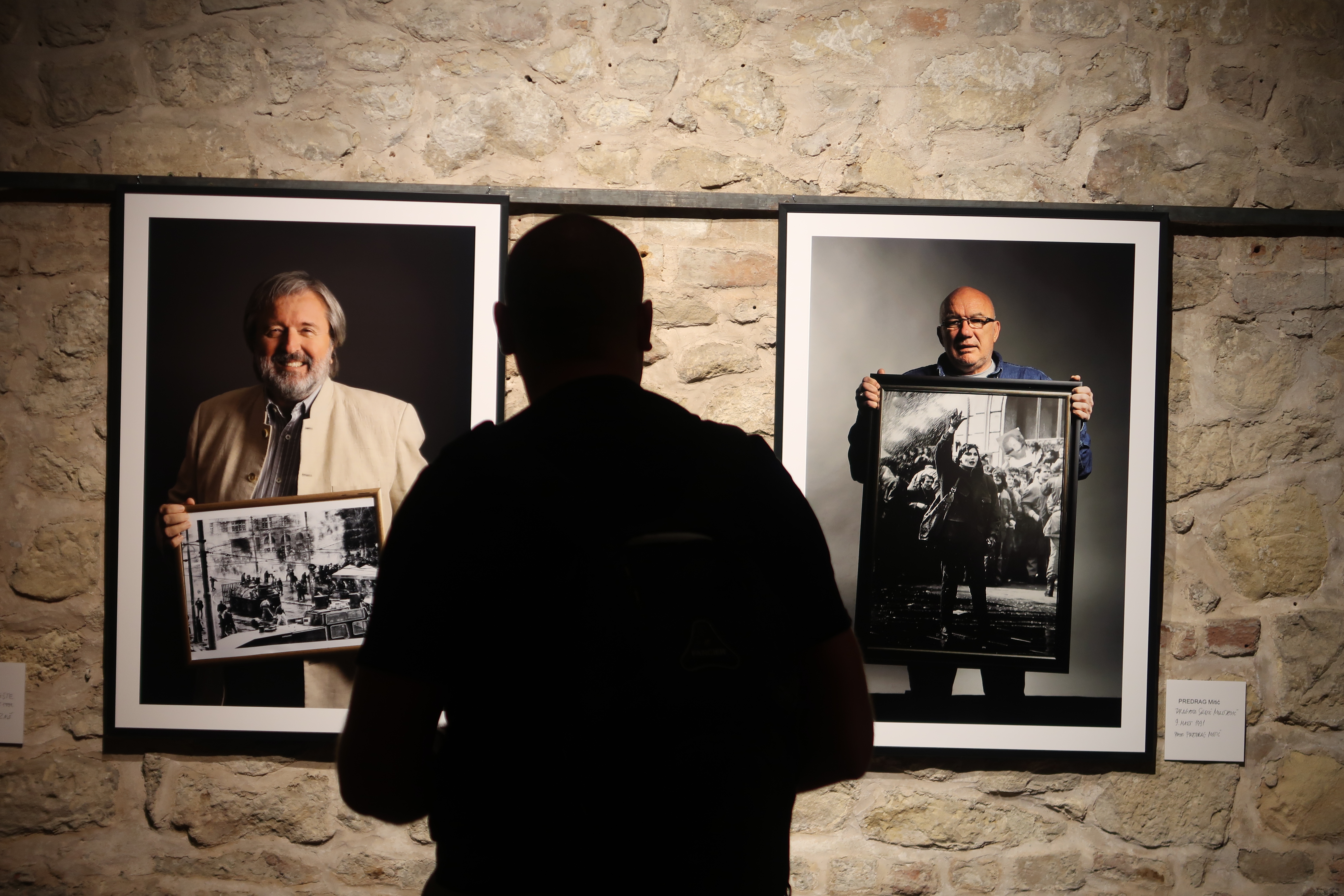 Beograd 12.09.2024. Otvaranje izložbe fotografija Zorana Raševića Raša, "Fotografije koje se pamte"