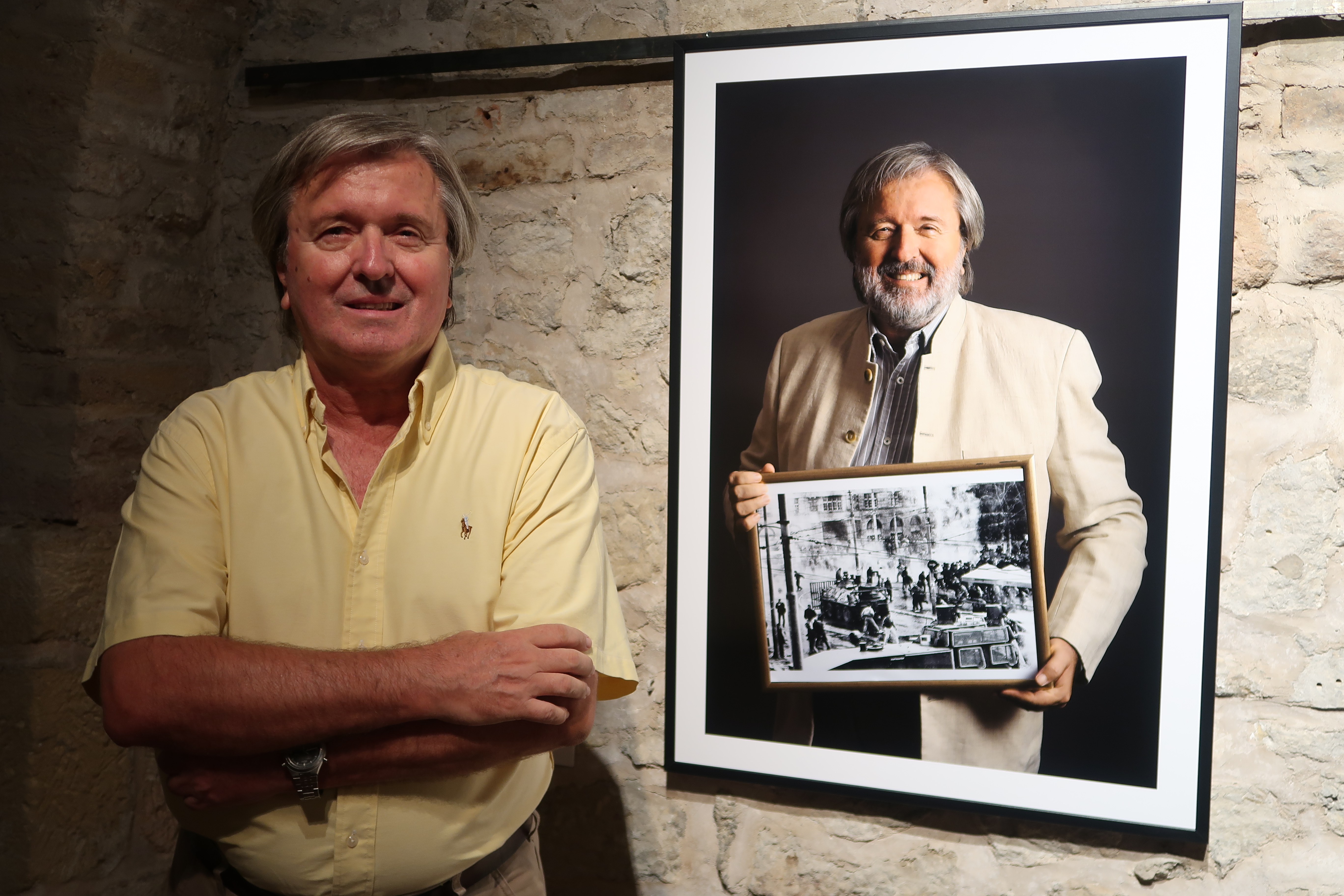 Beograd 12.09.2024. Otvaranje izložbe fotografija Zorana Raševića Raša, "Fotografije koje se pamte"