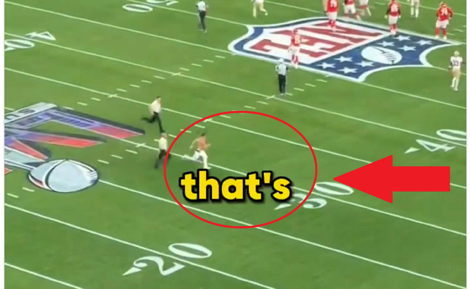 Upao na teren NFL