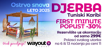 PR, Putovanja, Wayout, Leto 2025, First Minute, Letovanje, Egipat, Hoteli Egipat,