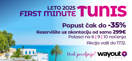 PR, Putovanja, Wayout, Leto 2025, First Minute, Letovanje, Egipat, Hoteli Egipat,