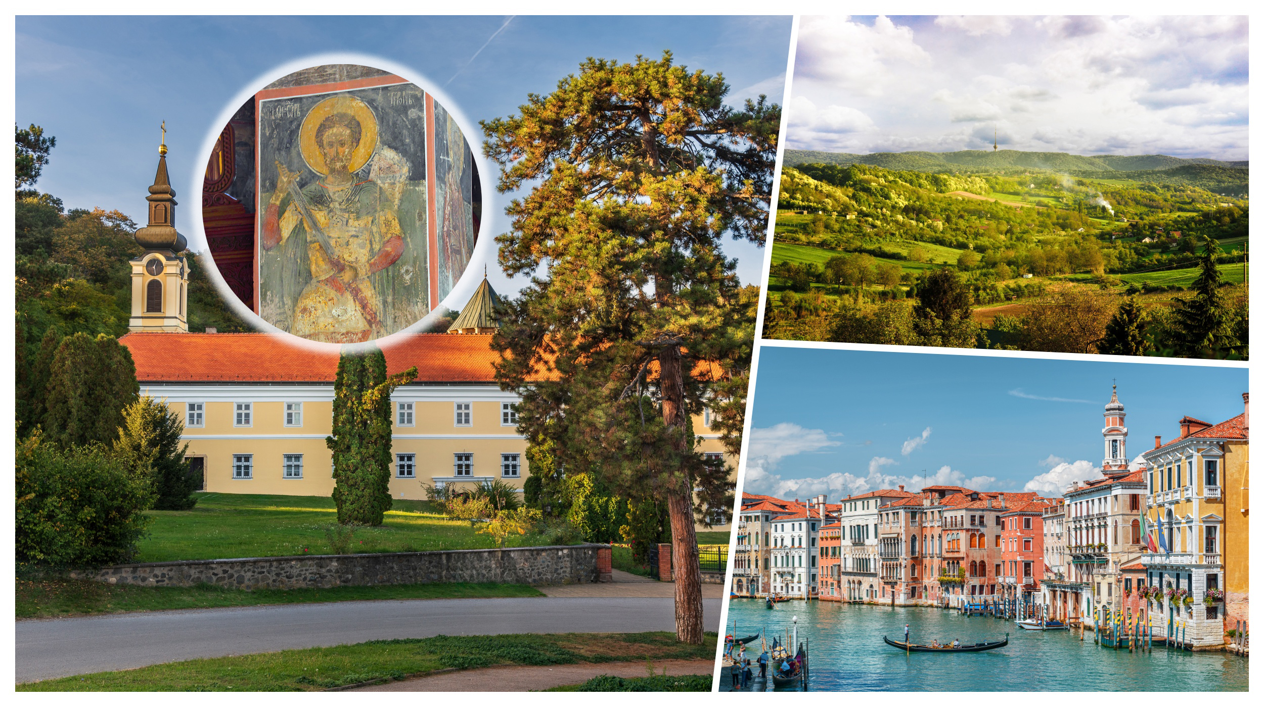 manastir novo hopovo, sveti teodor tiron, venecija, fruška gora