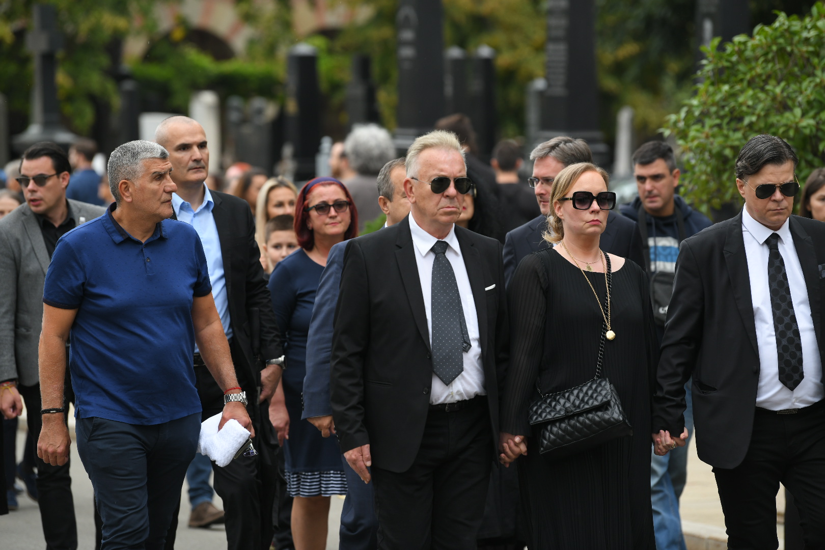 Beograd 24.09.2024. Sahrana  glumice Radmile Živković na Novom groblju, u Aleji zaslužnih građana Foto: Amir Hamzagić/Nova.rs