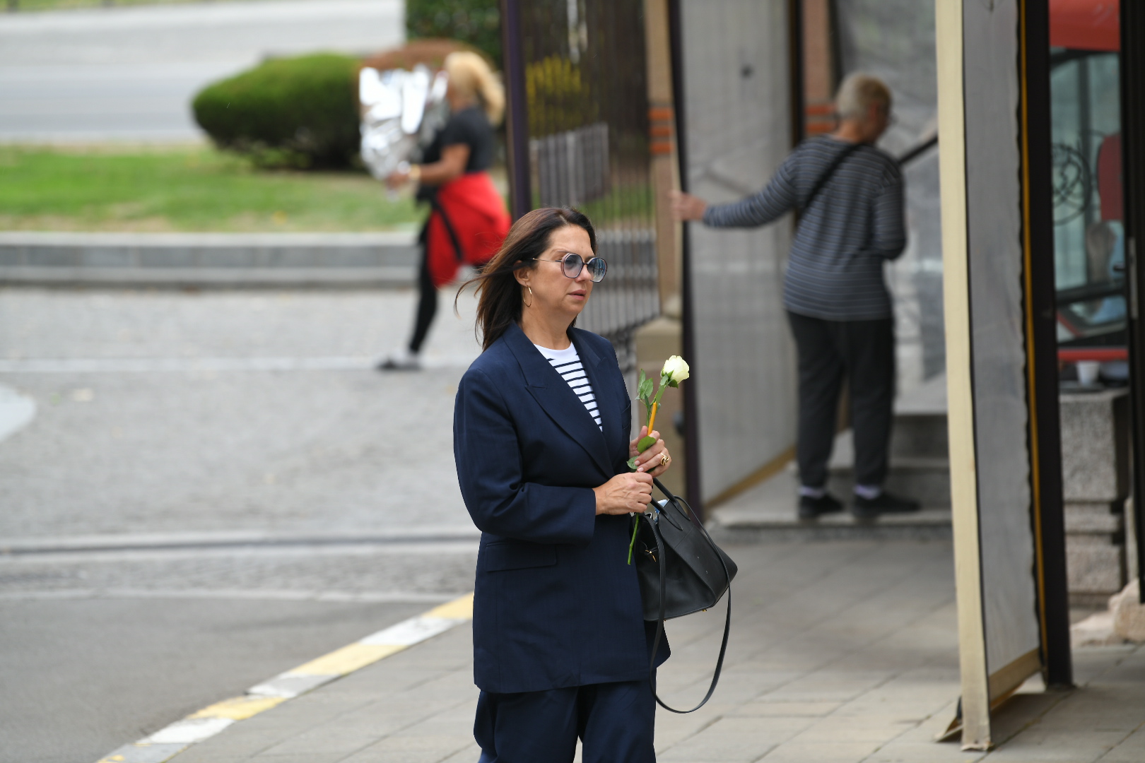 Beograd 24.09.2024. Sahrana  glumice Radmile Živković na Novom groblju, u Aleji zaslužnih građana Foto: Amir Hamzagić/Nova.rs