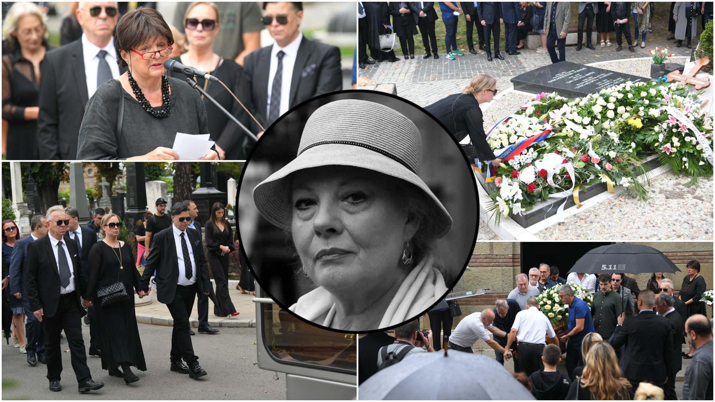 Sahrana Radmile Živković, kombo