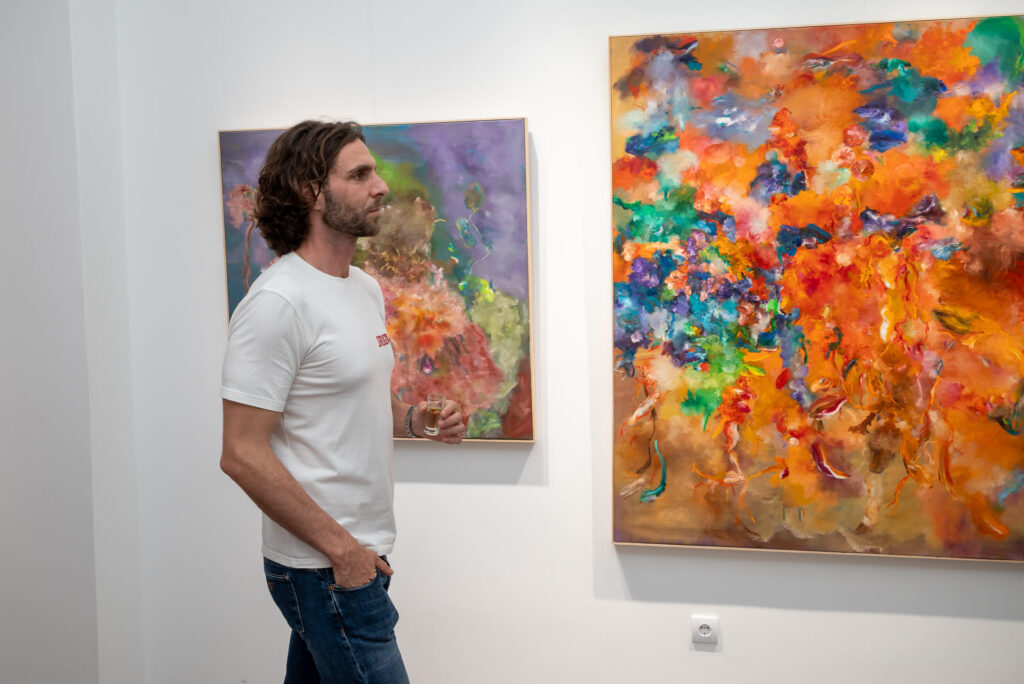 Mile Saula Galerija Aleksic 2024
Otvorena izložba Mileta Šaule – „O treperenju i eruptivnosti“ u Aleksić galeriji u Kragujevcu