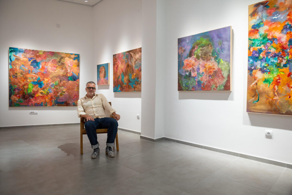 Mile Saula Galerija Aleksic 2024
Otvorena izložba Mileta Šaule – „O treperenju i eruptivnosti“ u Aleksić galeriji u Kragujevcu
