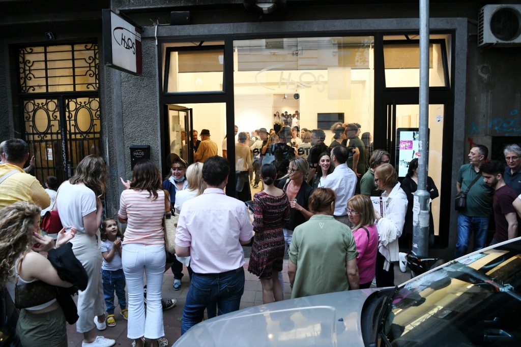 Beograd 17.05.2022. Izložbra radova Slavimir Stojanovića u Galeriji Haos. Galerija Haos Foto: Vesna Lalić/Nova.rs