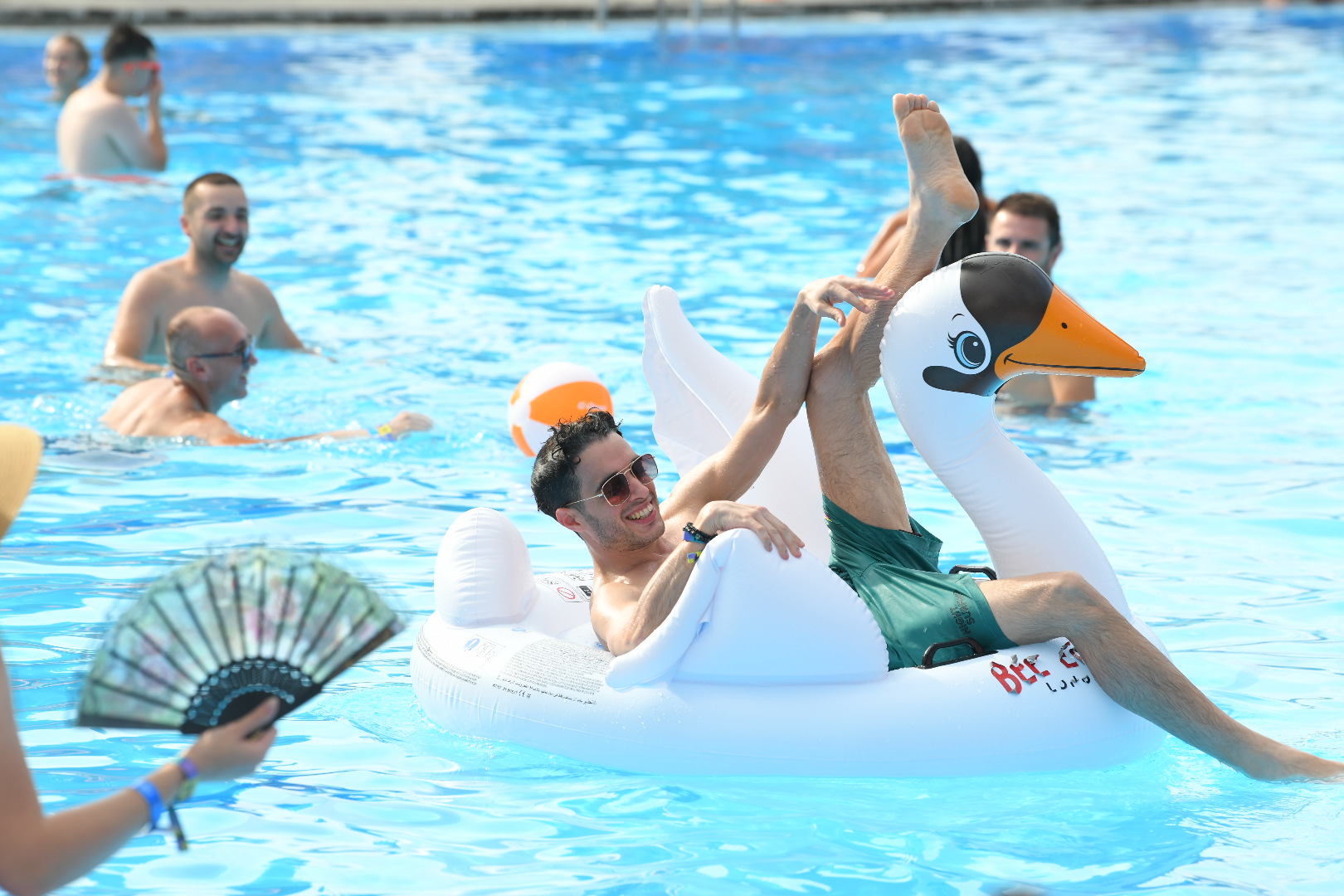 Vrnjačka Banja, 08.08.2024. Tuborg Lovefest festival u Vrnjačkoj Banji, bazen žurka Foto: Amir Hamzagić/Nova.rs