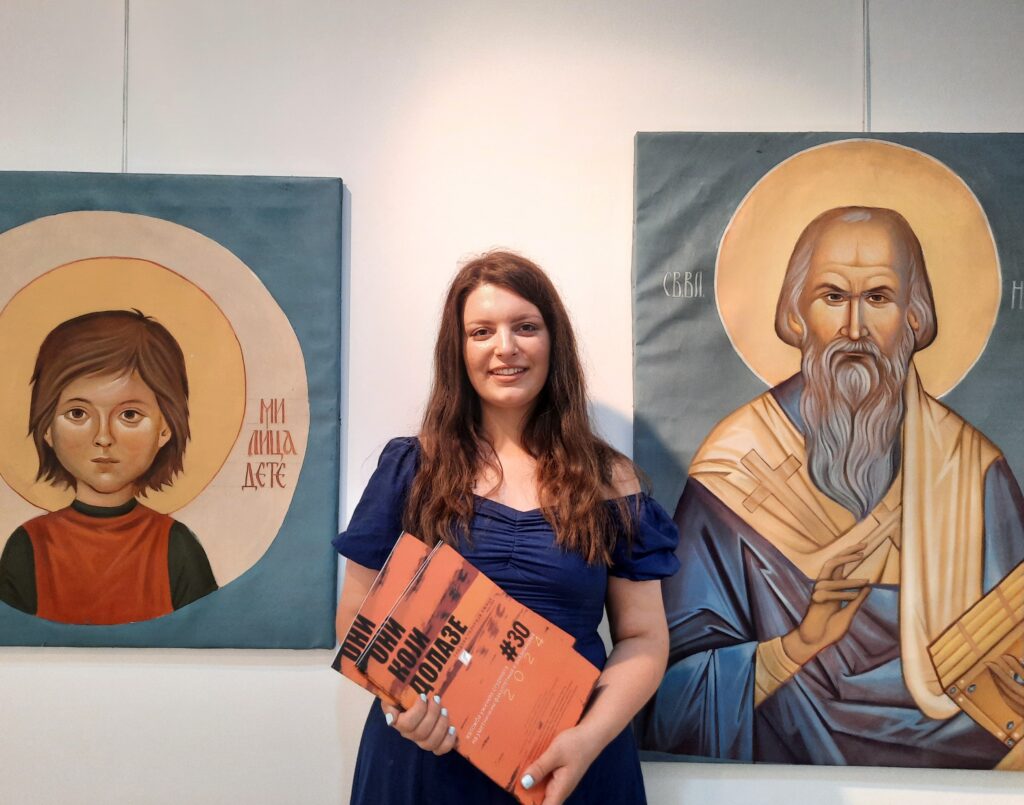 Užice 15. avgust 2024. Izložba užičkih studenata na umetničkim fakultetima i akademijama, pod nazivom „Oni koji dolaze“ u
Užicu, Foto:Slavica Panić/Nova.rs