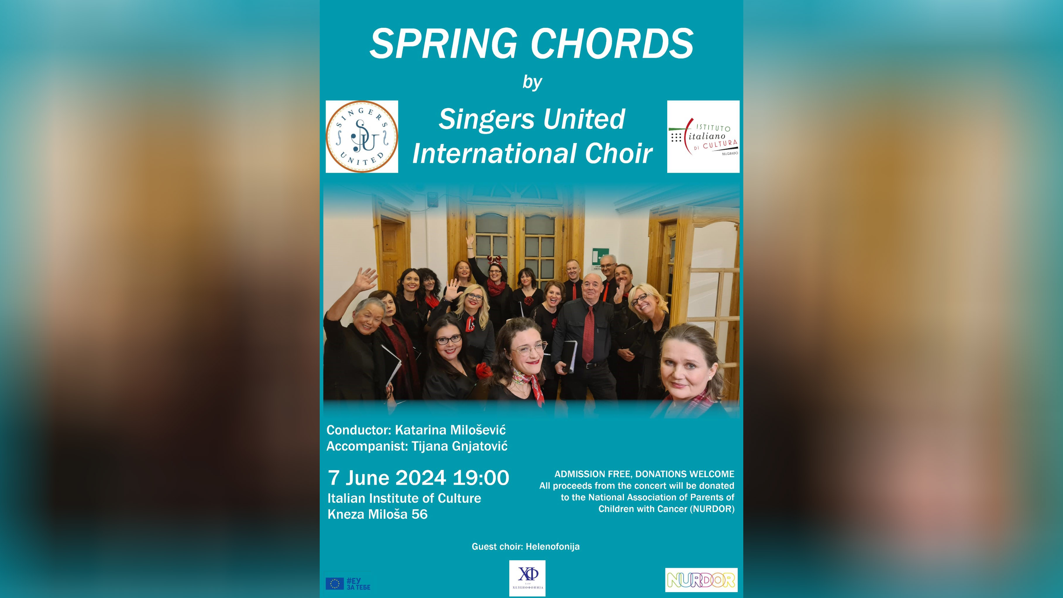 Međunarodni hor Singers United, Italijanski institut za kulturu