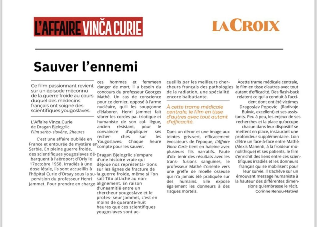 Čuvari formule - Film Dragana Bjelogrlića osvojio publiku u Francuskoj