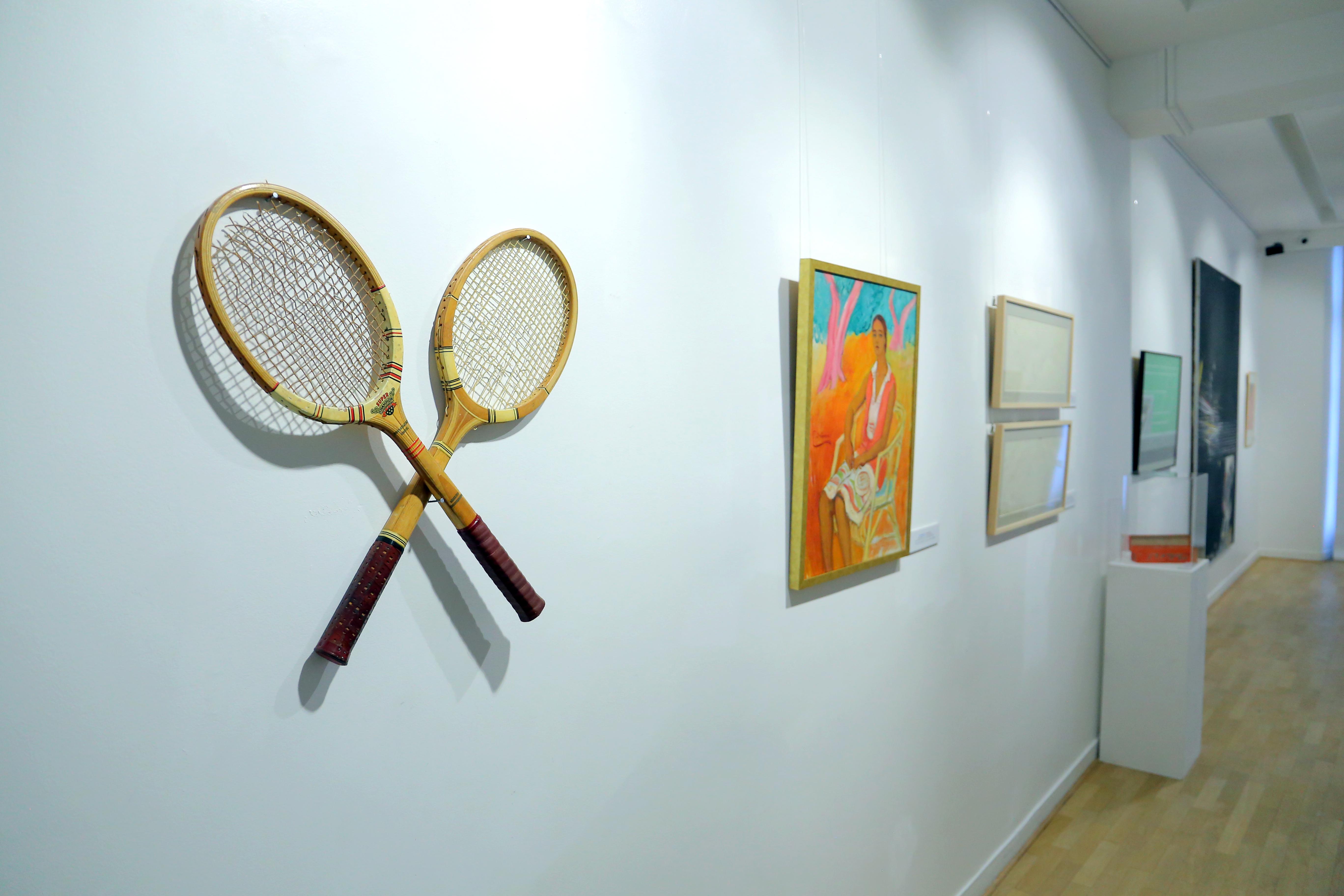 otvaranja izložbe Sport u umetnosti. Umetnost sporta koje je održano sinoć u Kulturnom centru Srbije u Parizu.