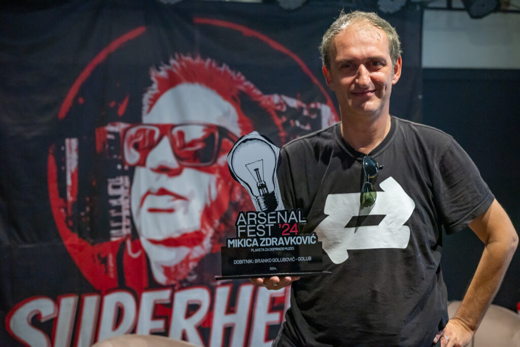Branko Golubović Golub dobitnik nagrade „Mikica Zdravković“