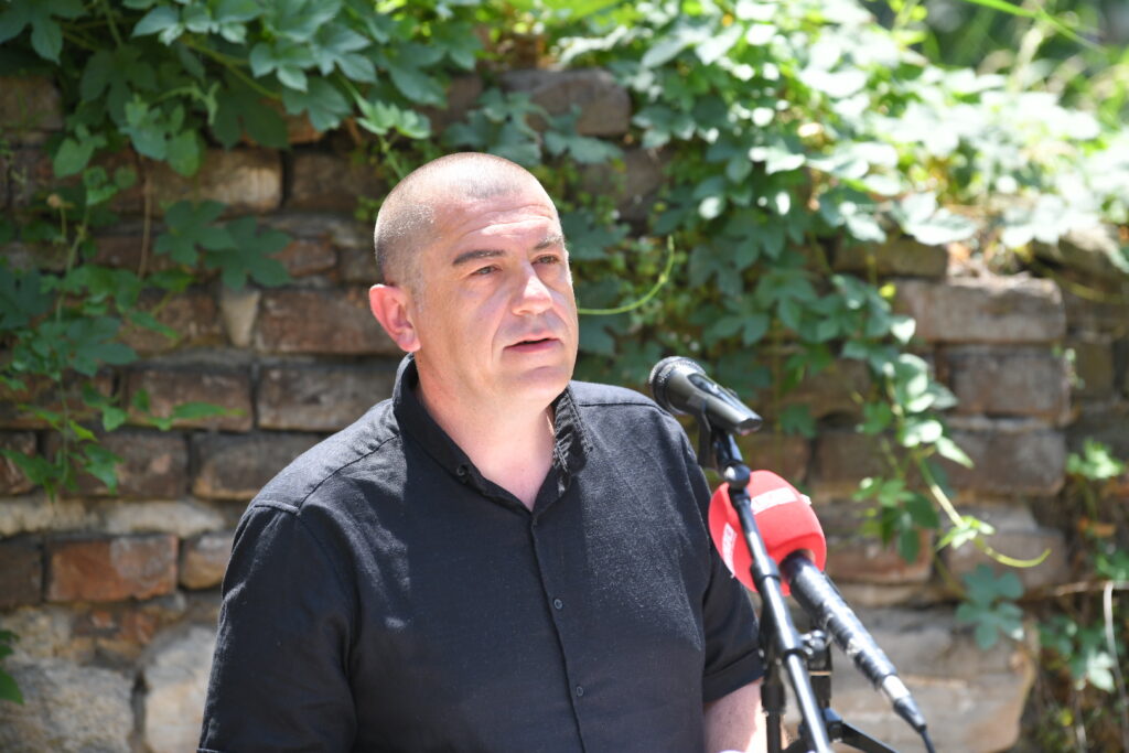 Beograd, 24.06.2024. Dodela nagrada „Vladan Desnica“ za najbolji roman 2023. godine, jedina književna nagrada u Srbiji koju pisci dodeljuju piscima Foto: Amir Hamzagić/Nova.rs