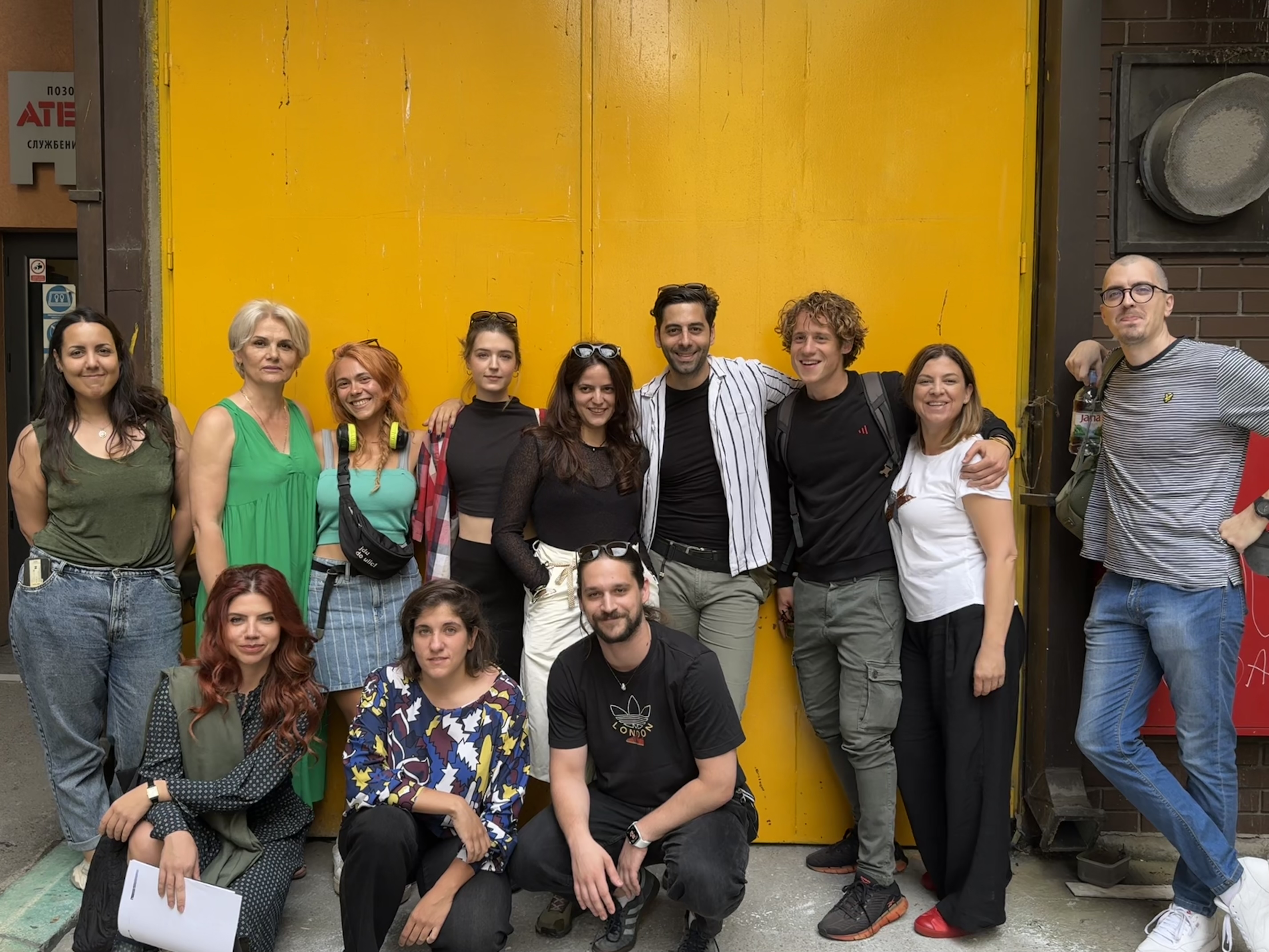 Proba predtave "Junaci doba krize", Atelje 212