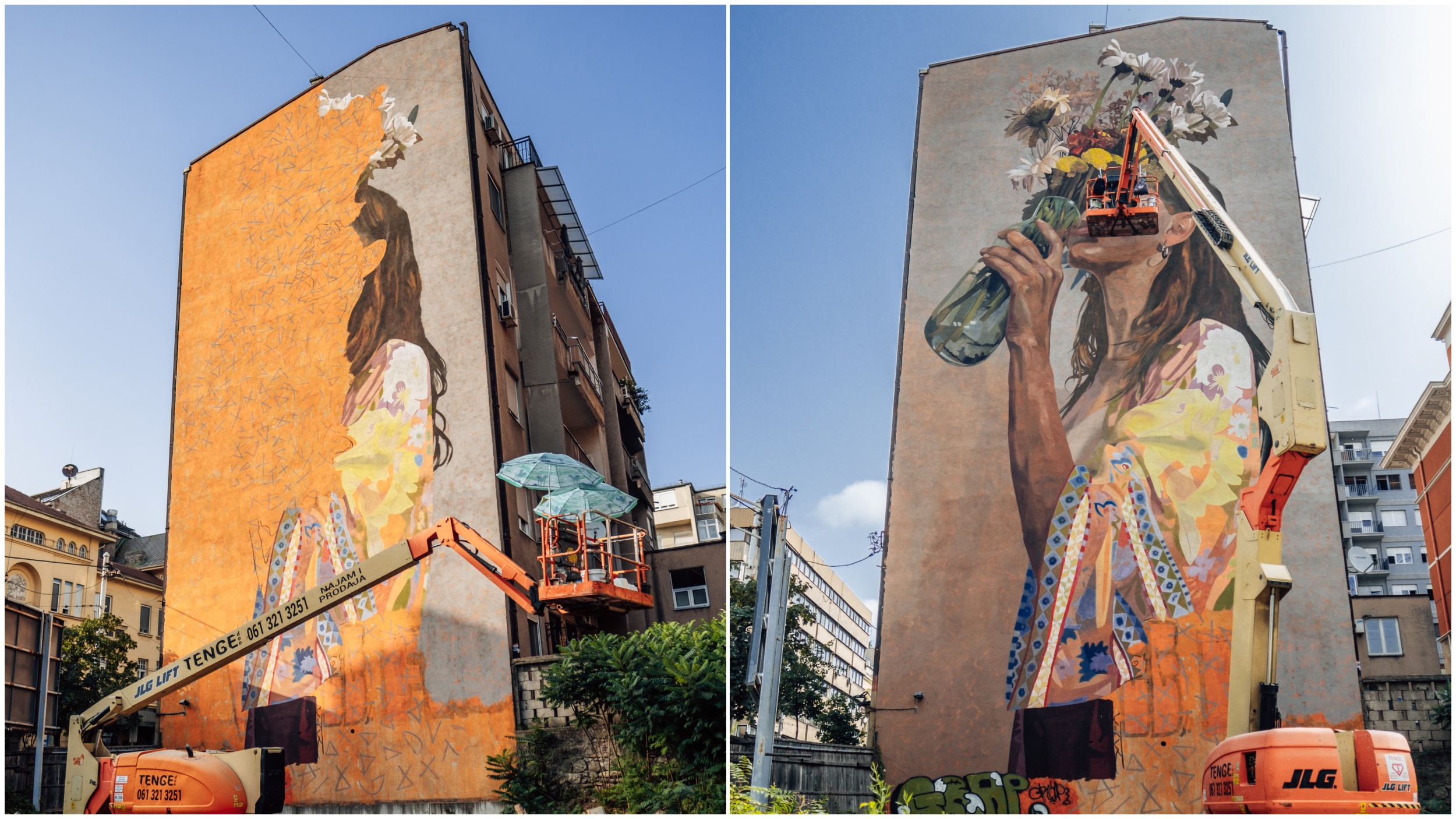 Mural Žeđ sa prirodom Foto: Krokodil/Promo