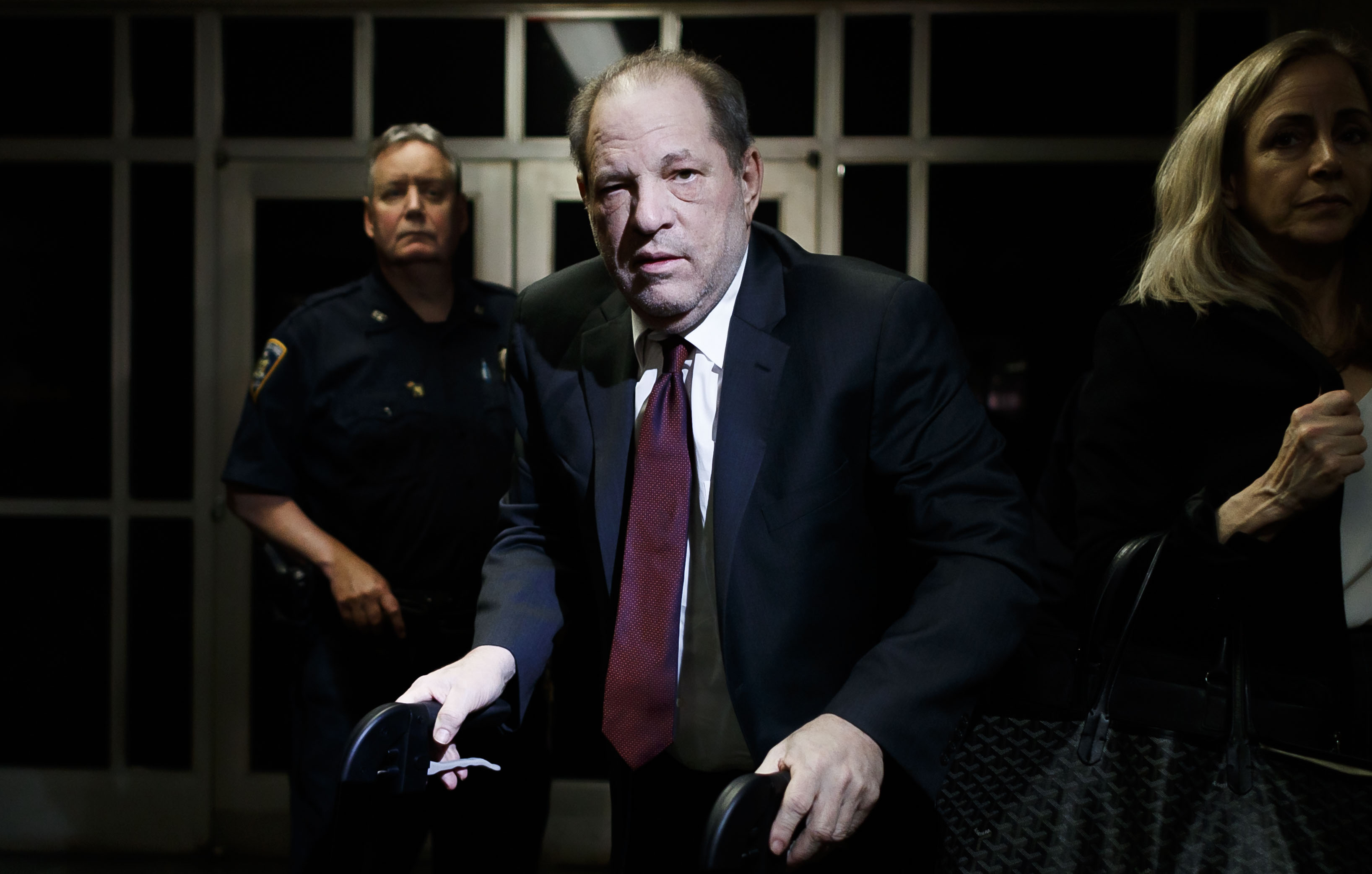 Harvey Weinstein in isolation after testing positive for coronavirus