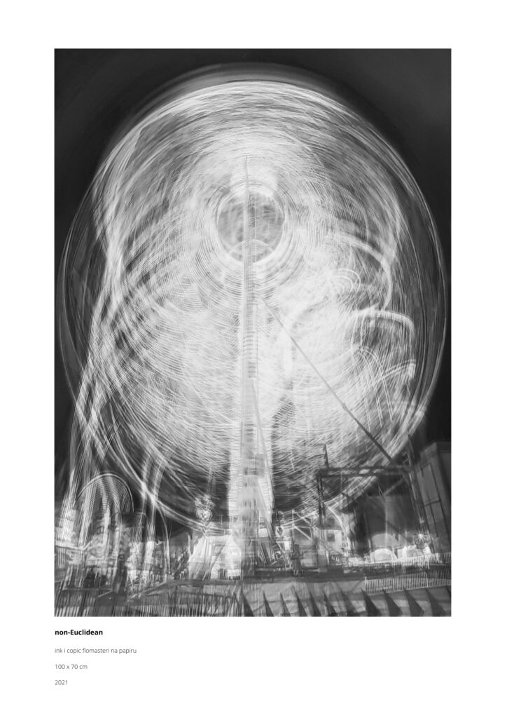 Najava izložbe u Galeriji Haos - Maj / Anja Tončić