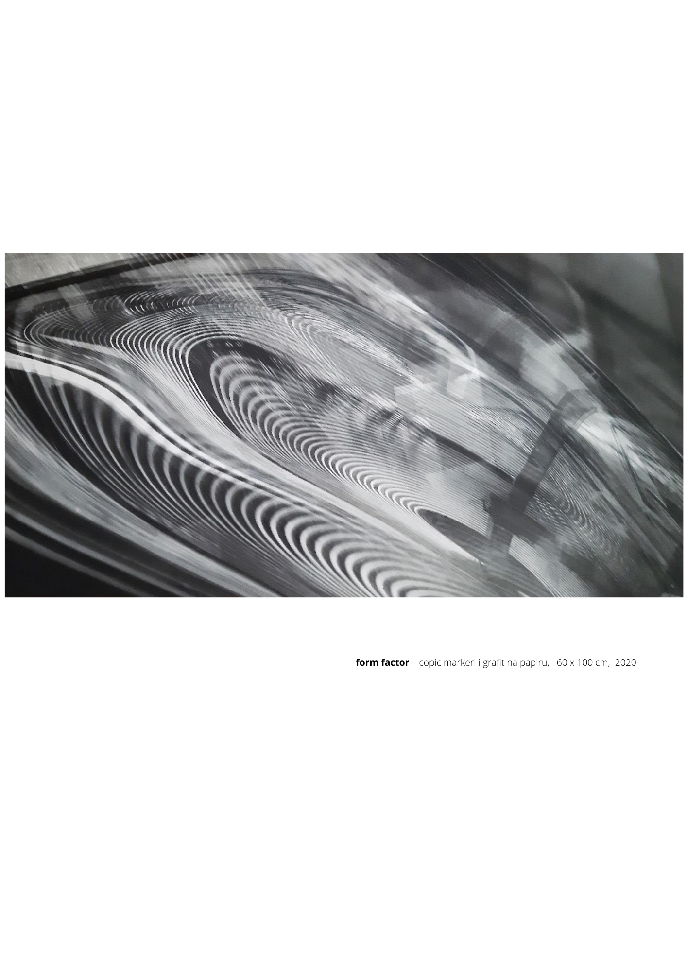 Najava izložbe u Galeriji Haos - Maj / Anja Tončić