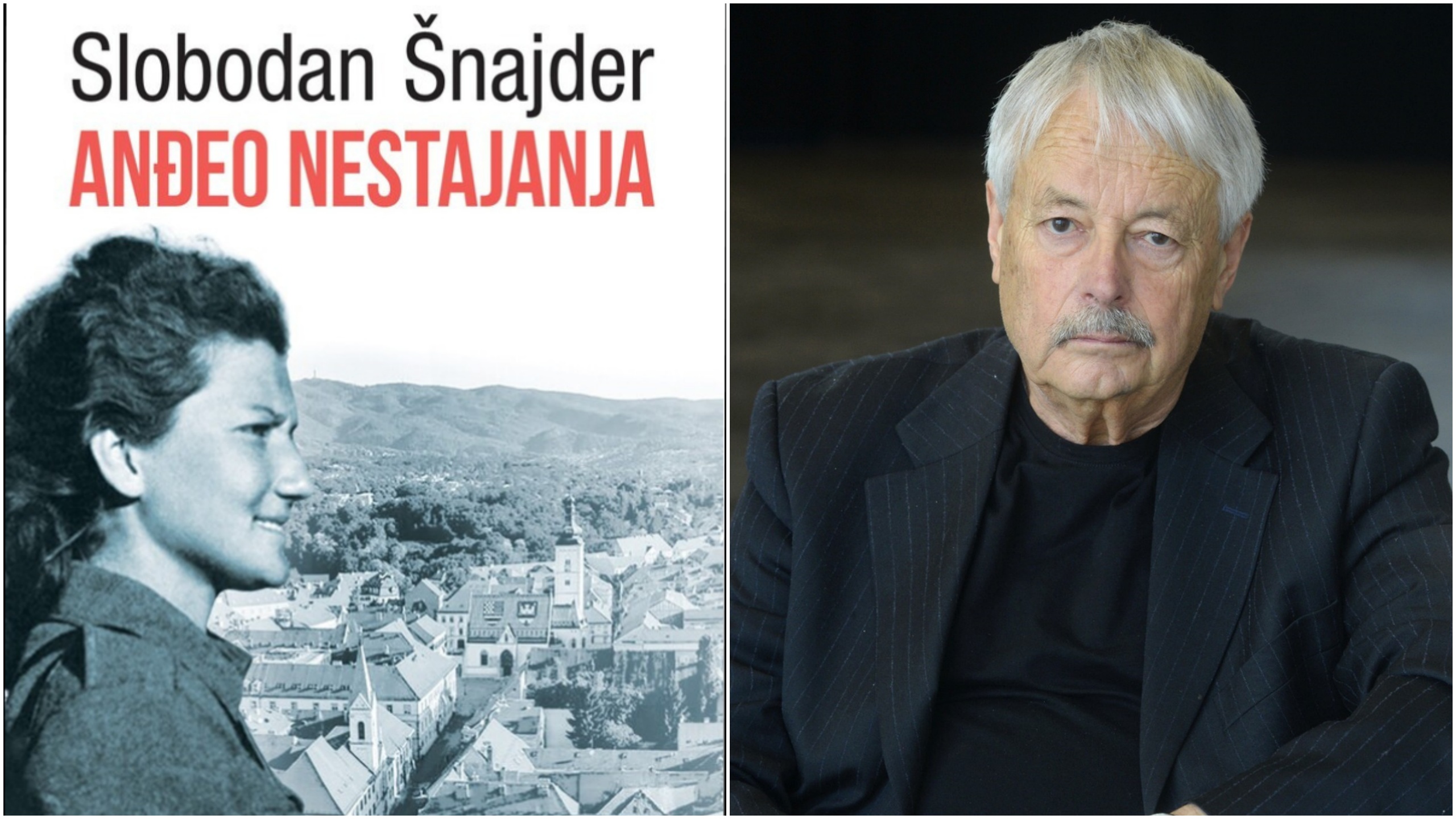 Slobodan Snajder, Anđeo nestajanja, Andjeo nestajanja, knijga, korice, kombo Foto: Promo