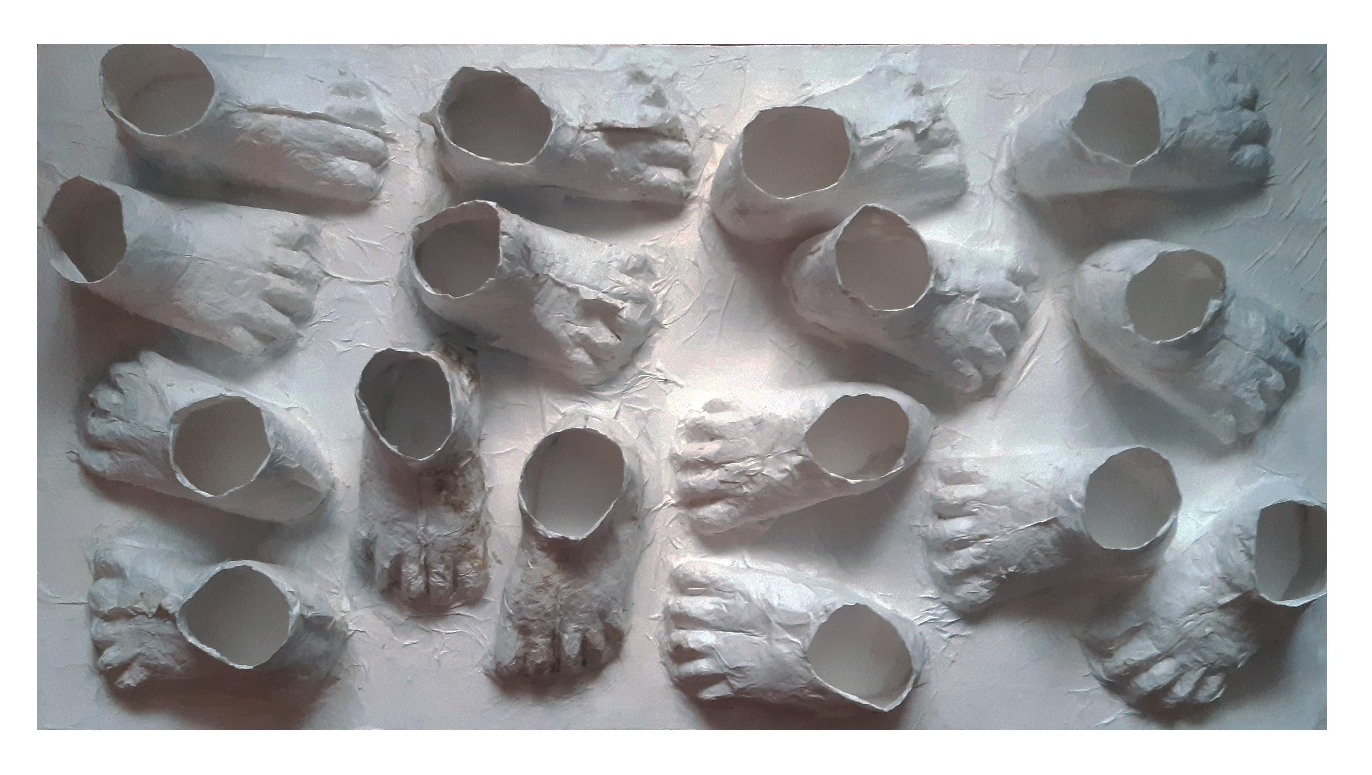 konfuzija,papir,100x50 cm
