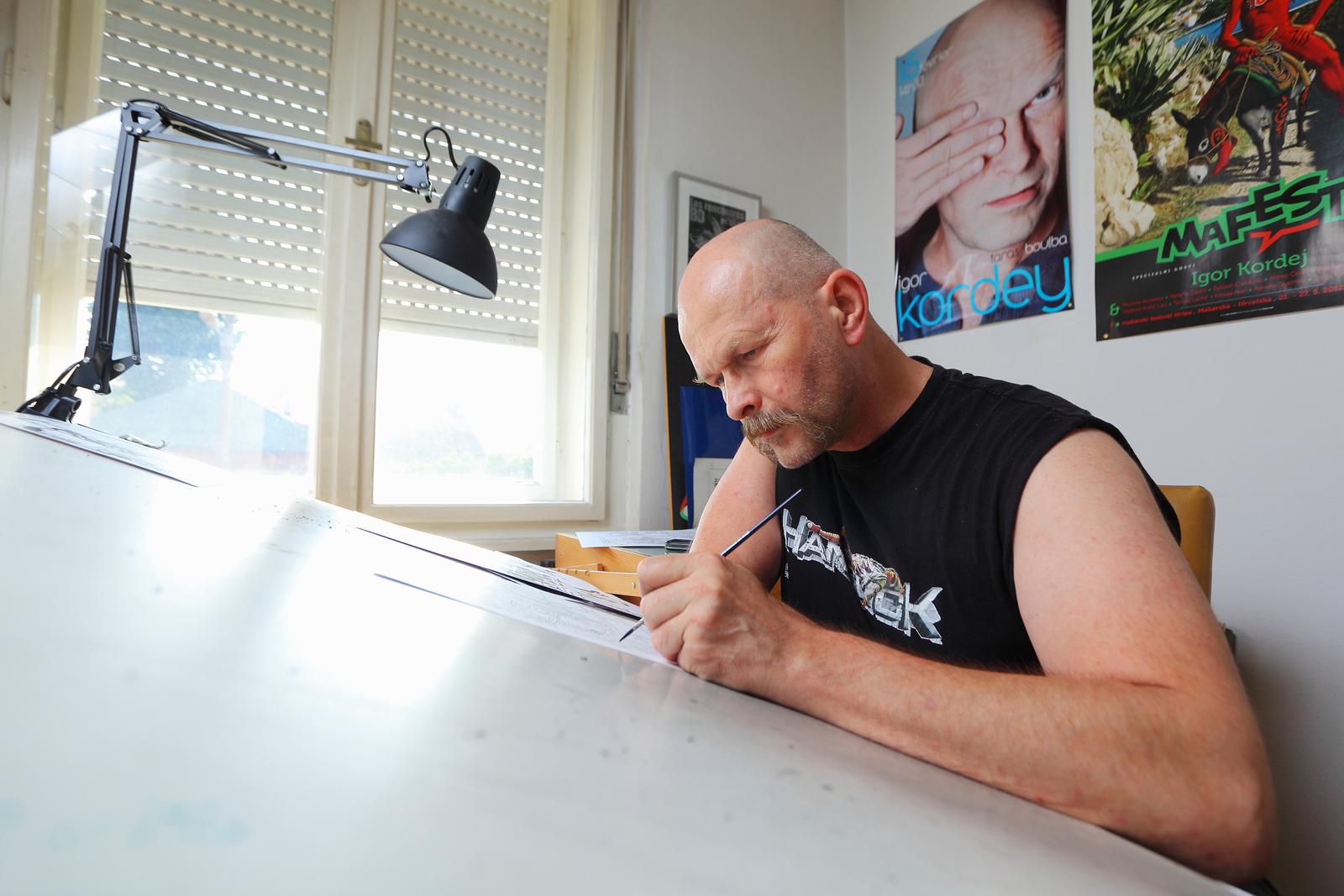 Zagreb: Igor Kordej, ilustrator i crta? stripova