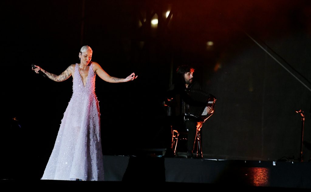 Beograd 23. jul 2022. Koncert fado dive iz Portugala Marize u okviru muzicke manifestacije Belgrade River Fest Plato Geozavoda koncertna dvorana na otvorenom Foto:Vesna Lalić/Nova.rs