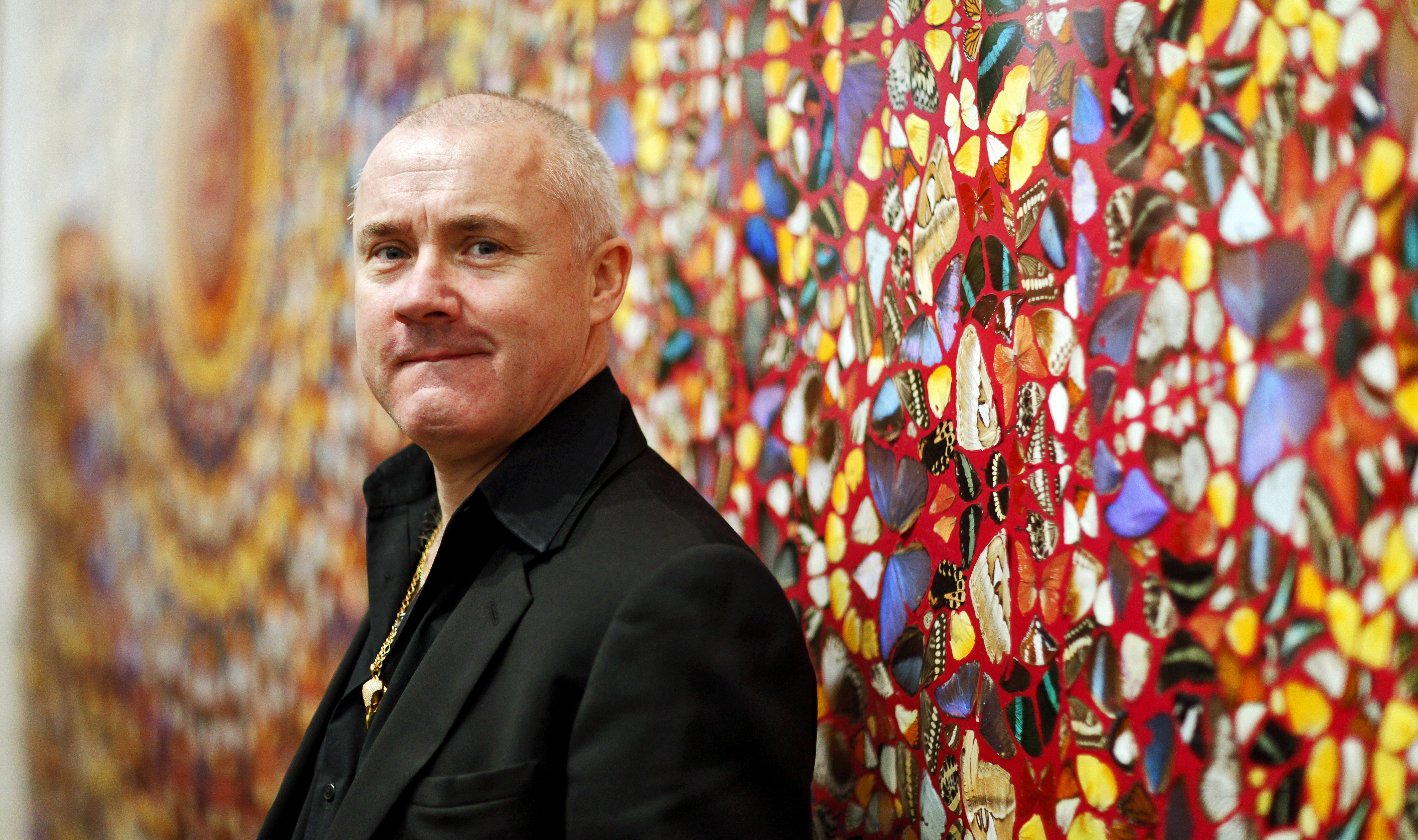 Damien Hirst retrospective exhibition at Tate Modern