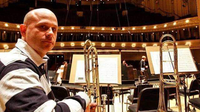 Igor Ranković, član Beogradske fiharmmonije Foto: Privatna arhiva