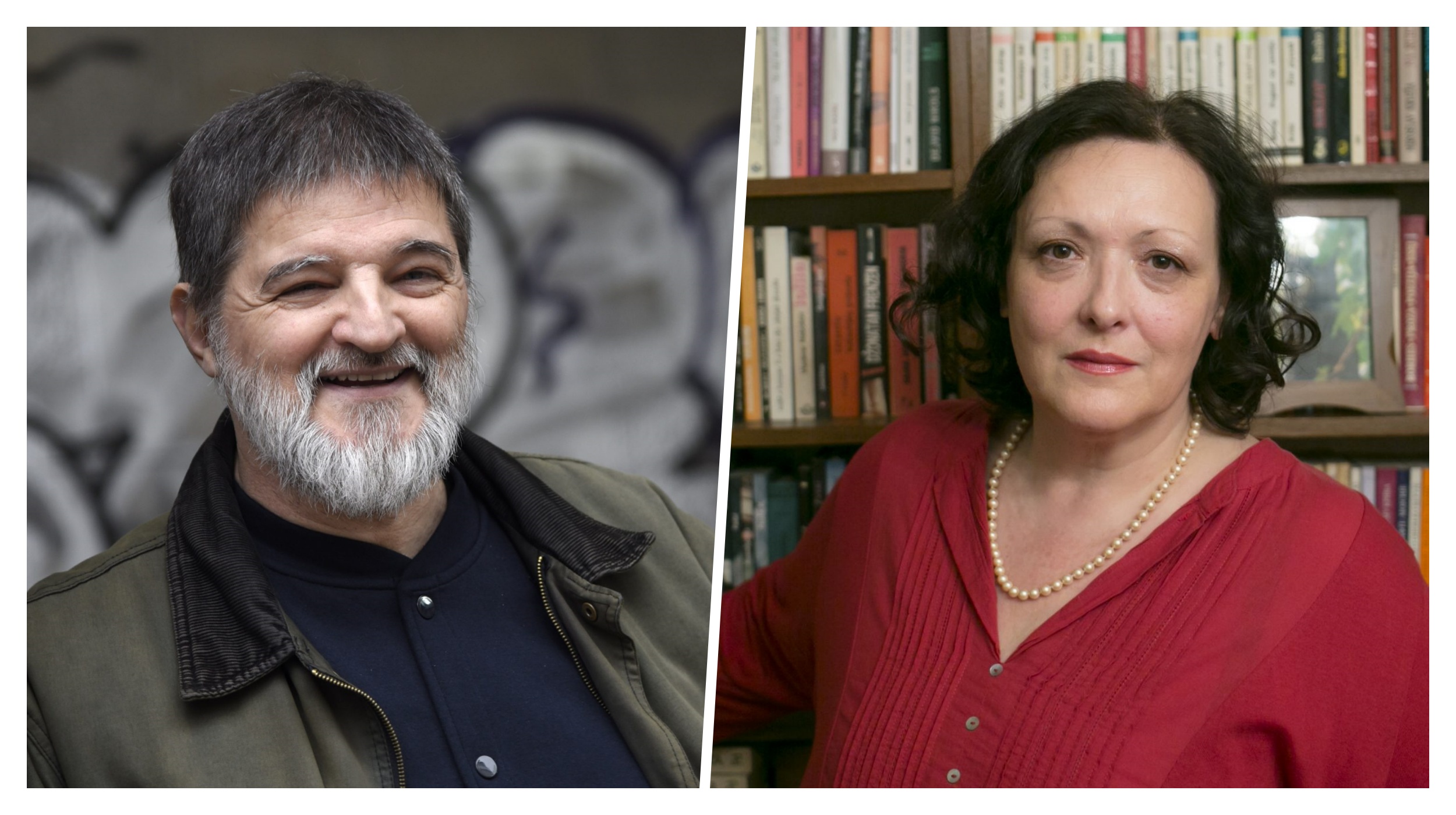 Jelena Lengold i Aleksandar Baljak
na književnoj turneji u Francuskoj