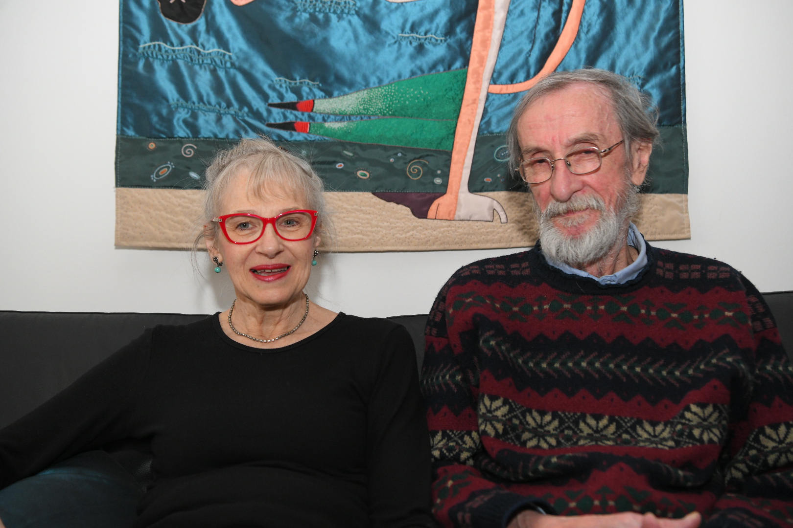 Beograd 29.03.2024. Marinela Koželj i Raša Todosijević. Marinela Koželj, umetnica, intervju Foto: Amir Hamzagić/Nova.rs