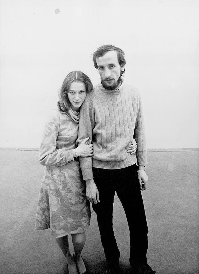 Raša Todosijević i Marinela Koželj Foto: Privatna arhiva