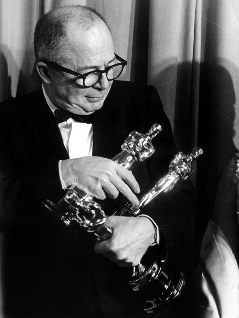 0001.BILLY WILDER WINS THREE OSCARS FOR THE FILM ''THE APARTMENT''.SUPPLIED BY   PHOTOS, INC.,Image: 125834335, License: Rights-managed, Restrictions: , Model Release: no, Credit line: Globe Photos / Zuma Press / Profimedia