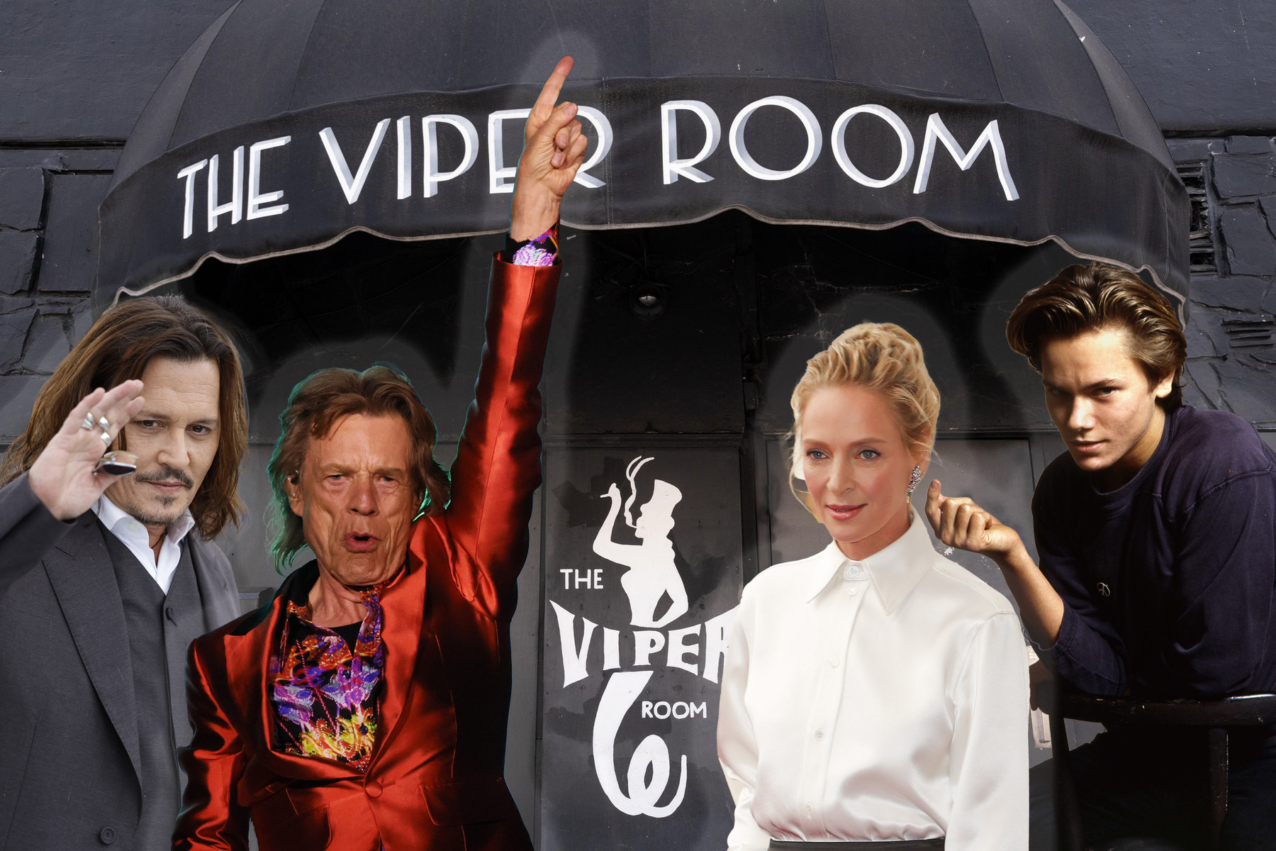 Image: 388567808, License: Royalty-free, Restrictions: , Model Release: no, Credit line: PhotoFlow / Alamy / Alamy / Profimedia
klub Viper Room (Holivud)
džoni dep
mik džeger
umar turman
river feniks