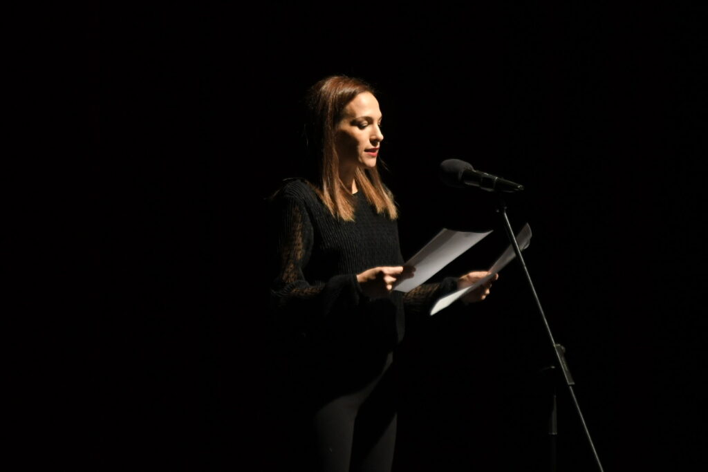 Novi Sad 14. februar 2024. Pismo podrske muzicara orksestra SNP muzicarima u Beogradskoj filharmoniji Foto:Nenad Mihajlović/Nova.rs