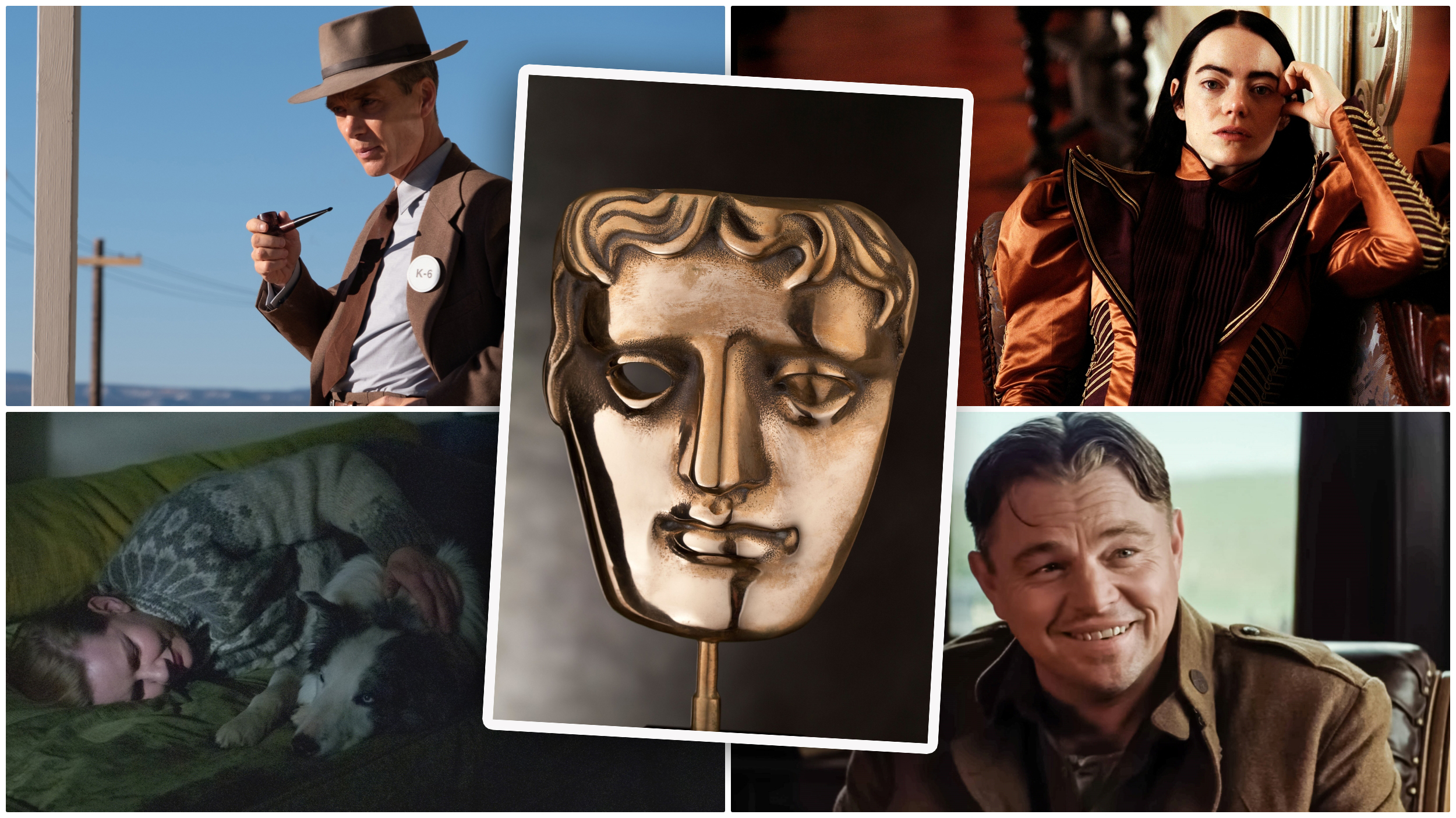 Bafta nagrada, Oppenheimer, Poor Things, Anatomy of a Fall,  Killers of the Flower Moon