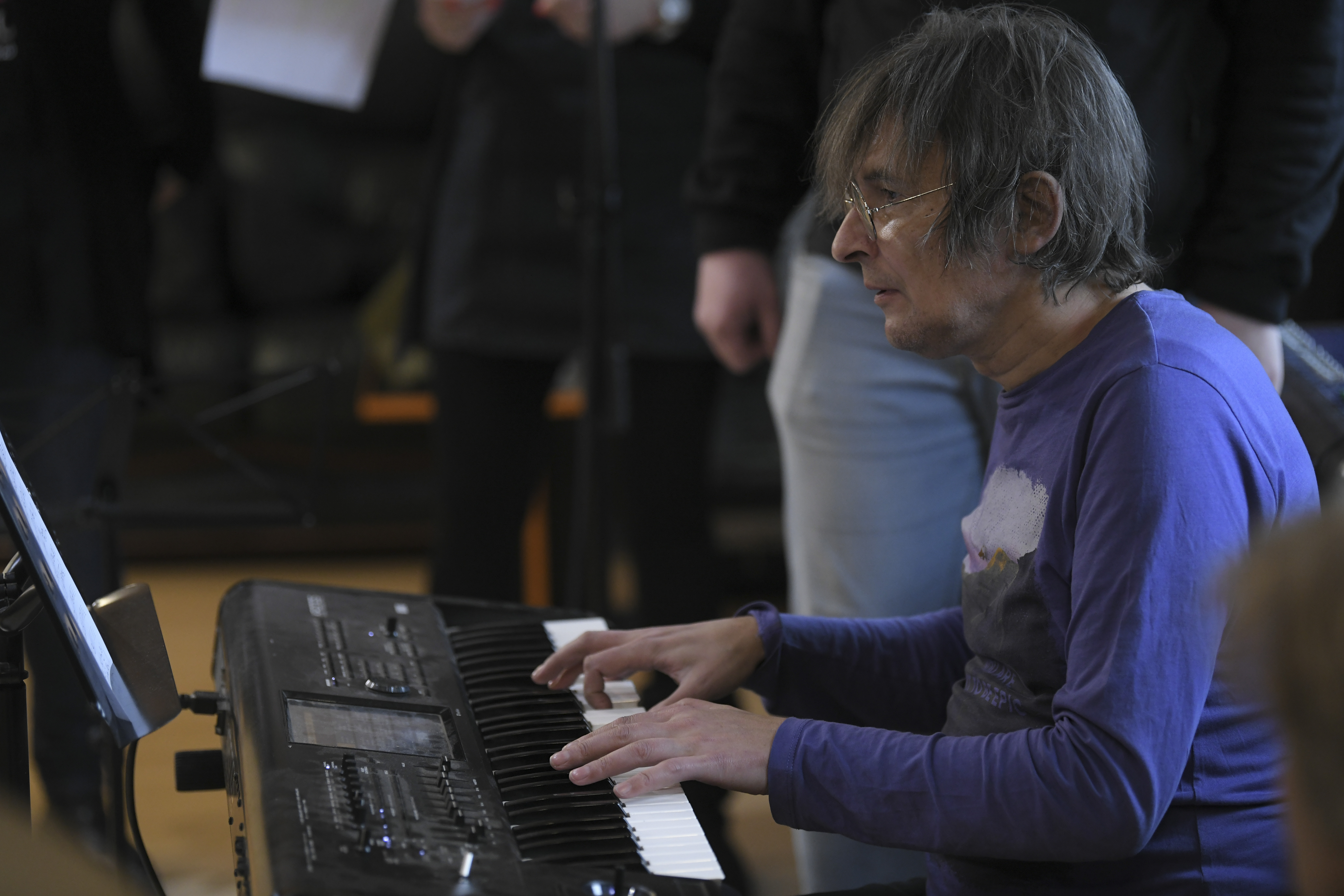 Beograd 22.02.2022. Muzička proba, koncert u čast bubnjara Dragoljuba Đuričića, Dragoljuba Djuričića, studio, Viline vode, Studio Plejgraund, Playground Foto: Dragan Mujan/Nova.rs