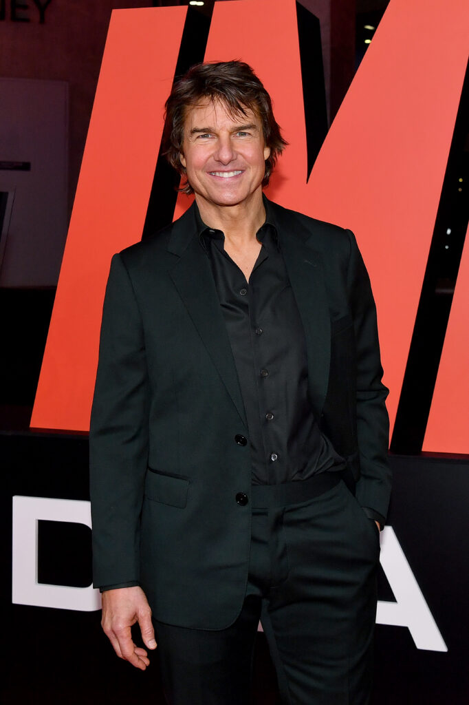 epa10723504 Cast member Tom Cruise arrives on the red carpet for the Australian Premier of Mission Impossible - Dead Reckoning Part One, at the ICC Sydney in Sydney, Australia 03 July 2023.  EPA-EFE/BIANCA DE MARCHI AUSTRALIA AND NEW ZEALAND OUT