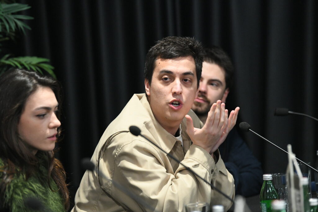 Beograd 23. februar 2024. Ekipa filma Jorgovani Konferencija za novinare FEST  52. Međunarodni filmski festival Foto:Amir Hamzagić/Nova.rs