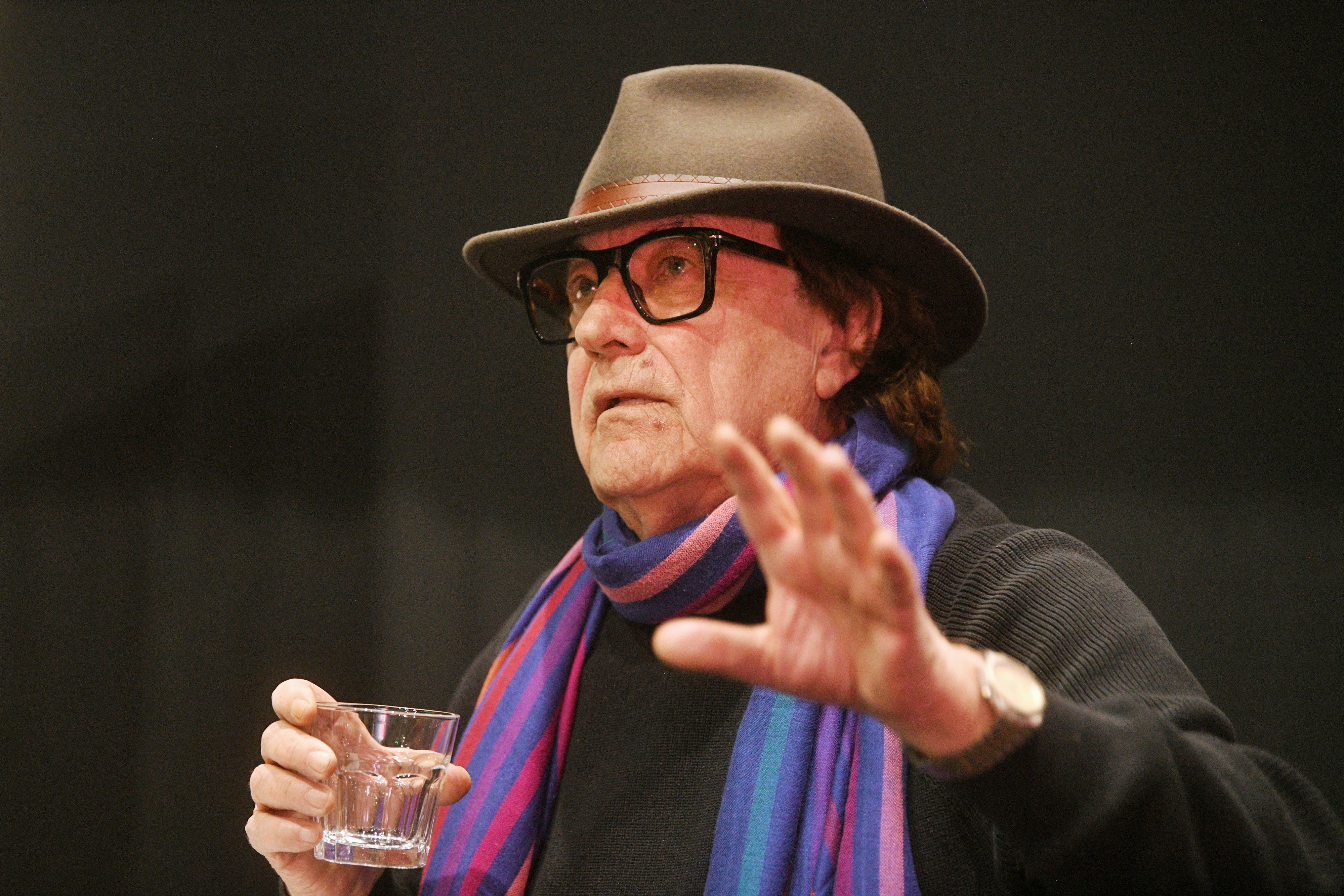 Beograd 28. februar 2024. Flmski reditelj Lordan Zafranović održao je master klas naziva "Unutrašnja struktura na filmu" u sali 2 Mts Dvorane u okviru programa "FEST Pro" Foto:Filip Krainčanić/Nova.rs