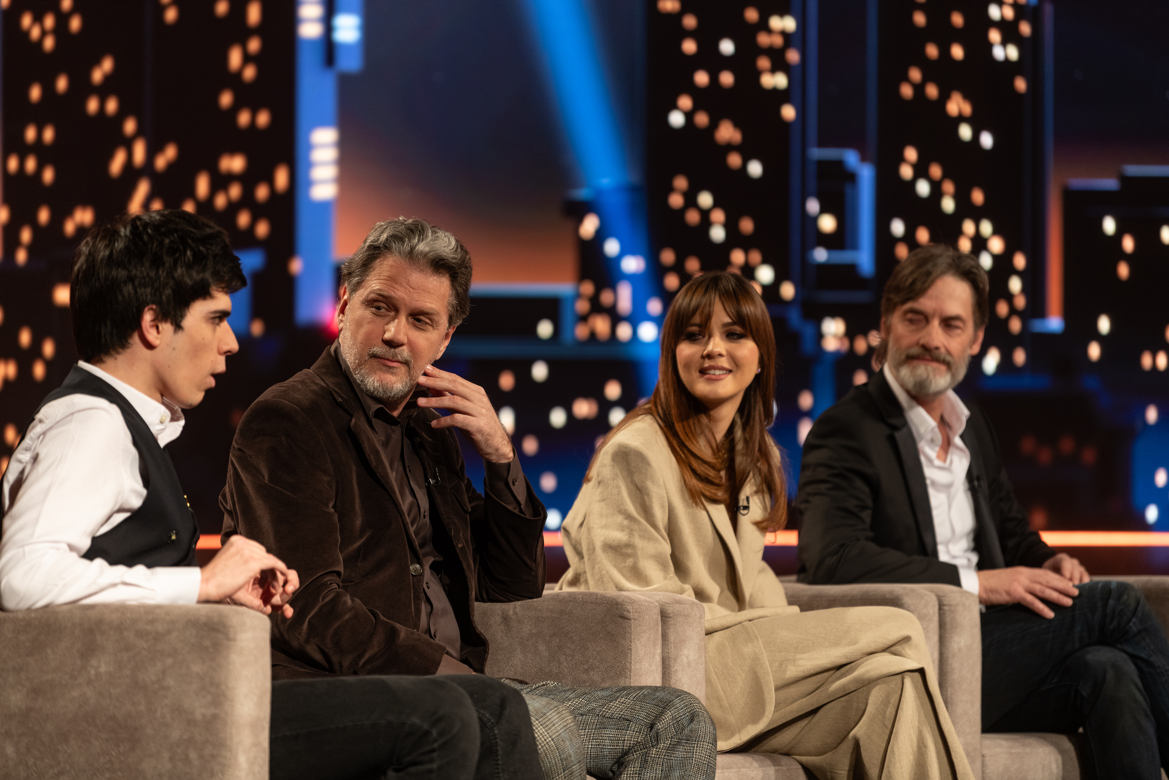 Emisija Veče sa Ivanom Ivanovićem, glumci, serija Vreme smrti