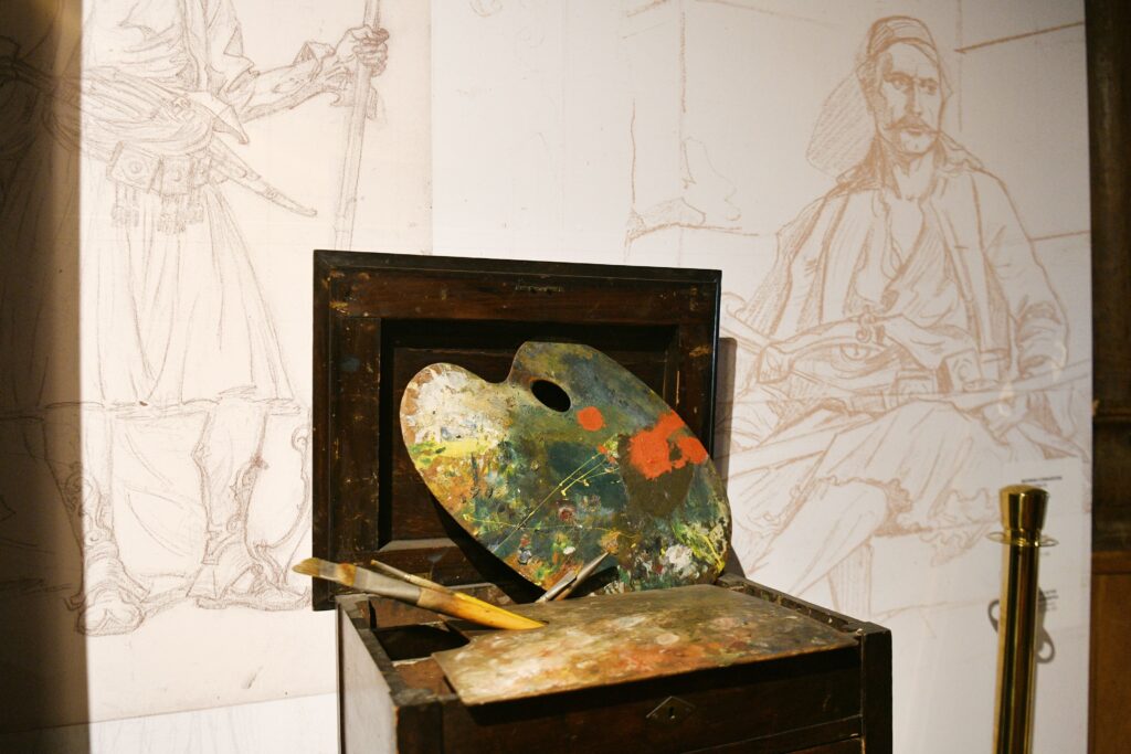 Beograd, 5.3.2024. Konak kneginje Ljubice, Slika „Odmor bašibozuka“ Paje Jovanovića kupljena na aukciji londonskog "Sotbija", Paja Jovanović Foto: Filip Krainčanić/Nova.rs