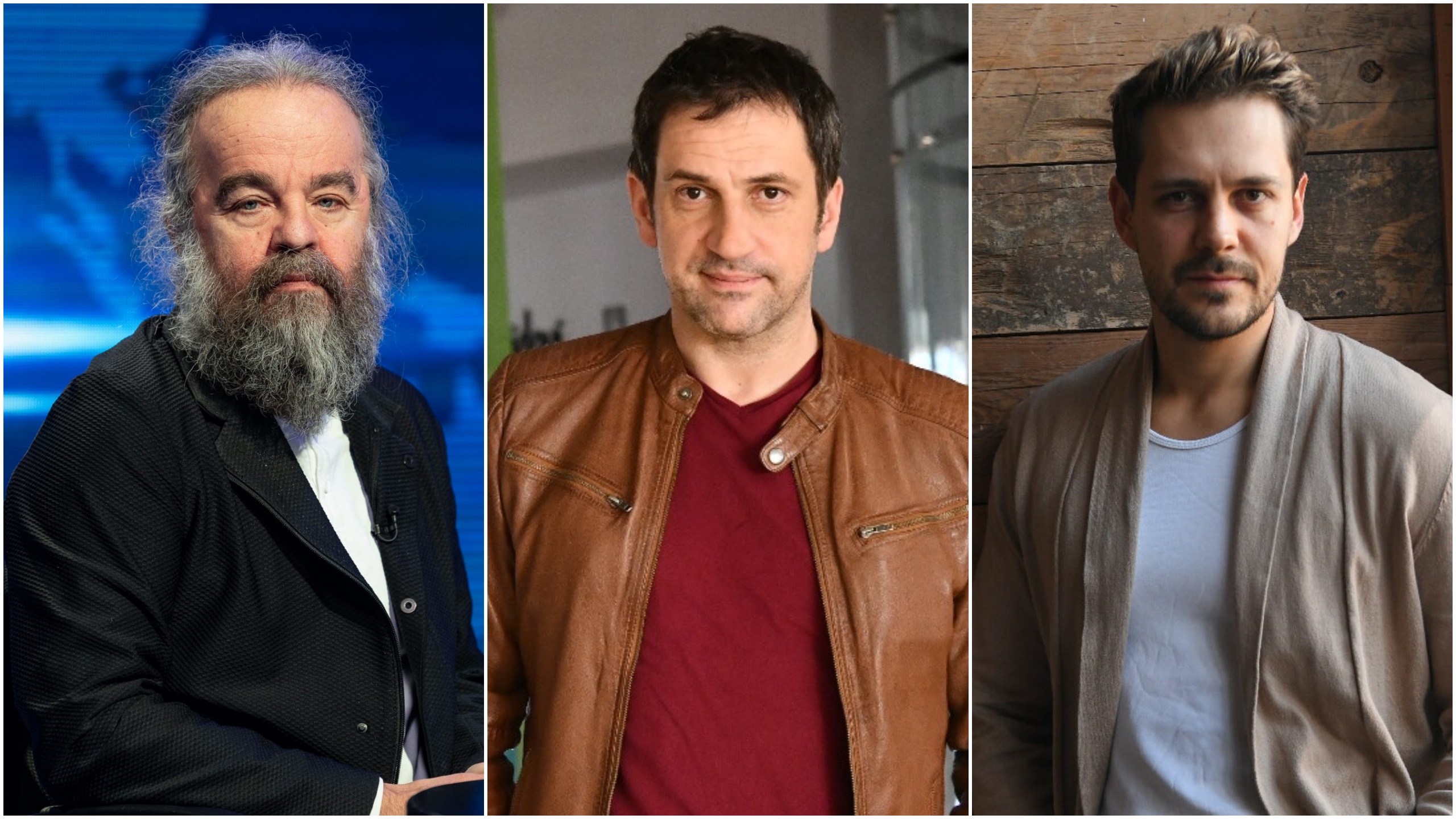 Miljenko Jergović, Goran Bogdan i Miloš Biković, kombo Foto: Ivan Dinić/Nova/Vesna Lalić, Amir Hamzagić/Nova.rs