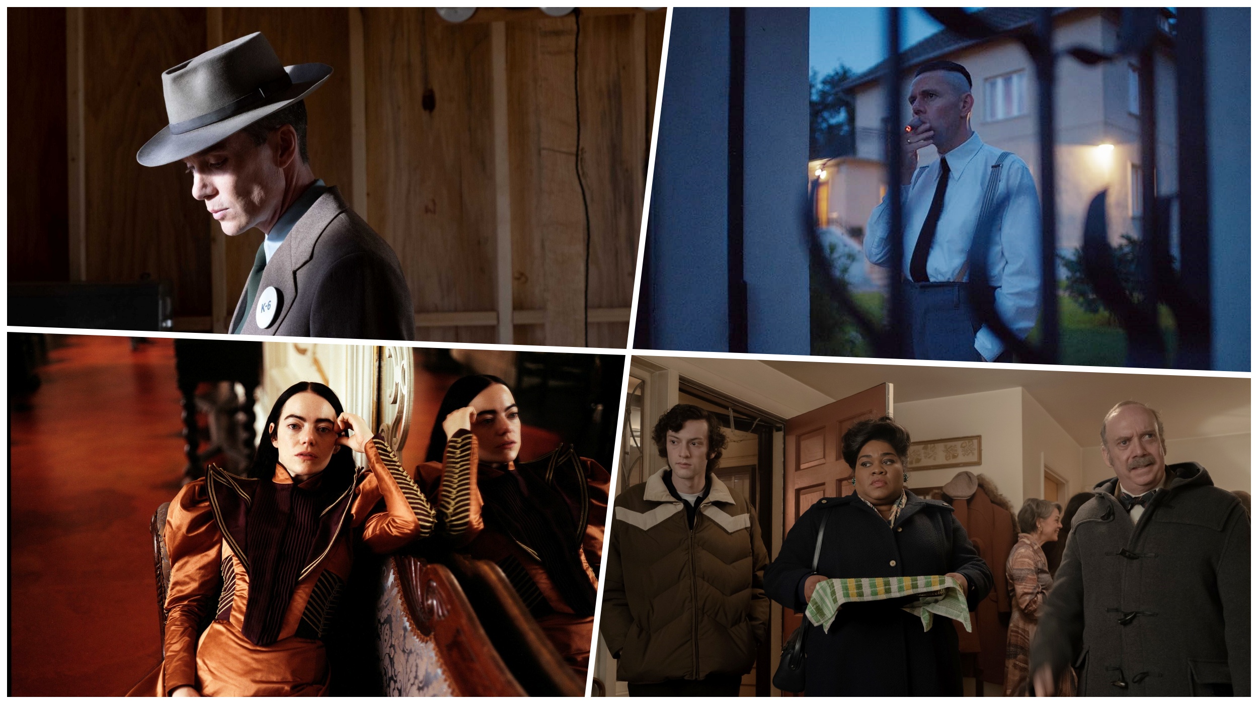 oppenheimer
zona interesa
poor things
the holdovers KOmbo