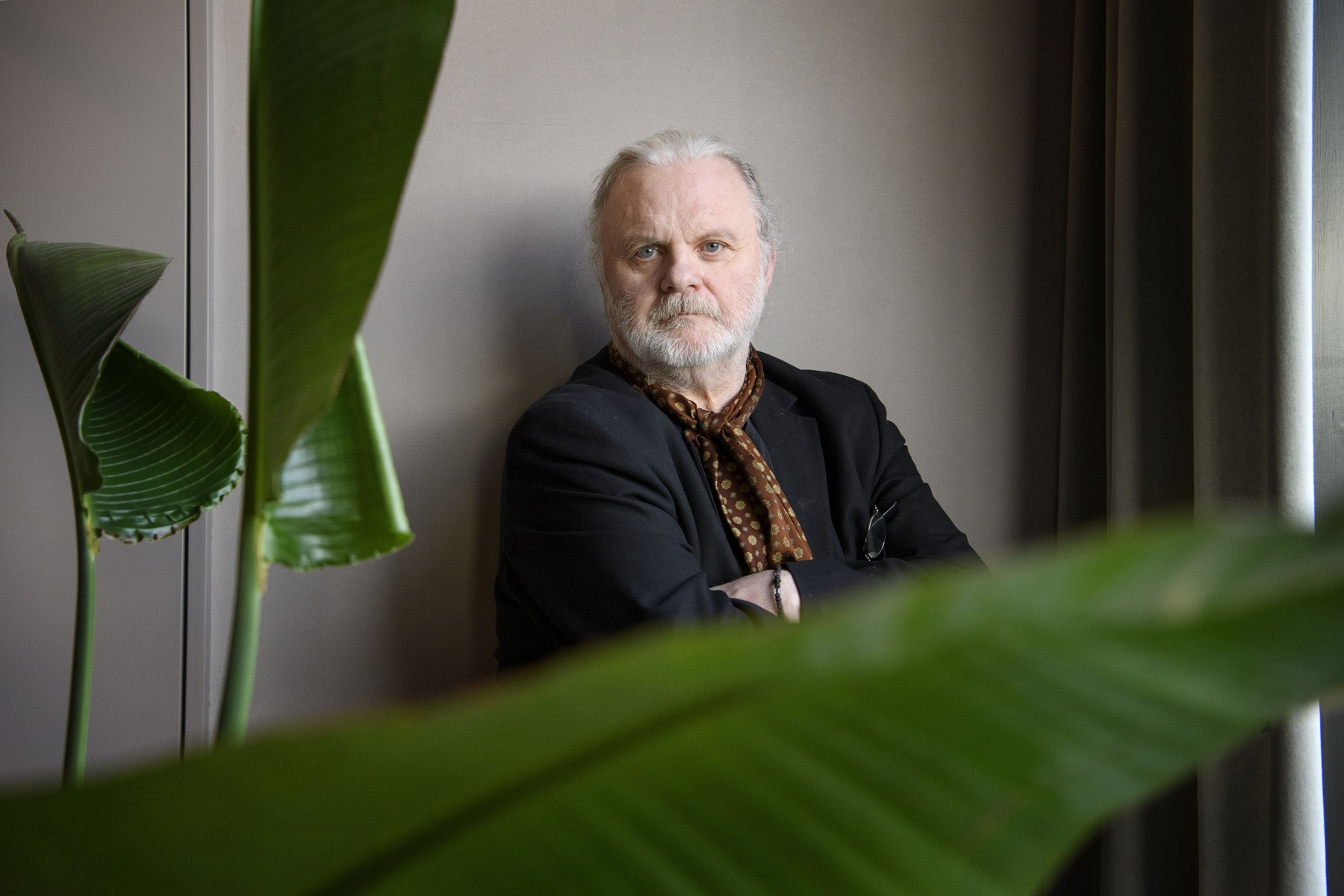 Jon Fosse photoshoot, Stockholm, Sweden - 21 Oct 2021