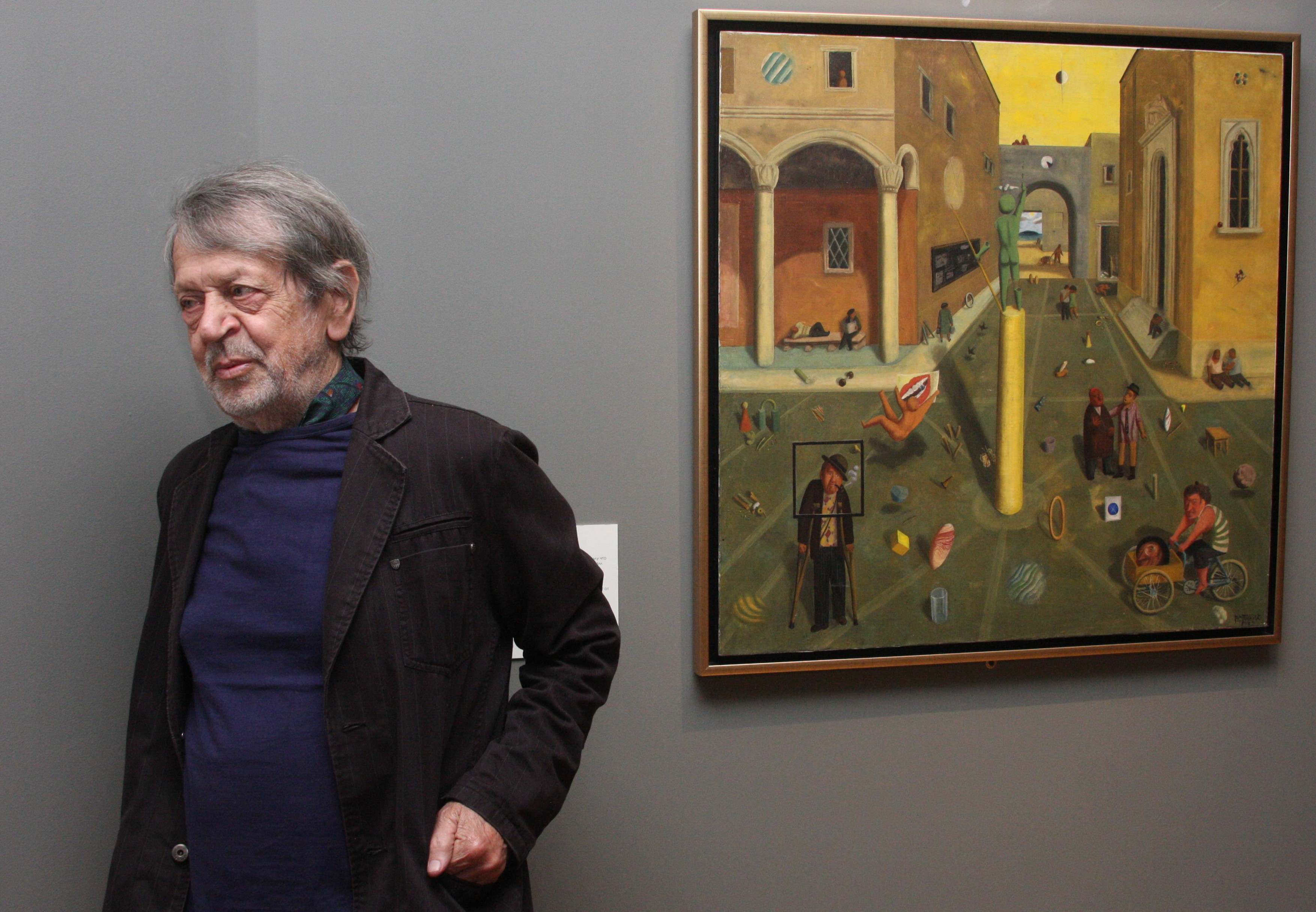 Vojo Stanic opens his exhibition in Pushkin State Museum of Fine Arts